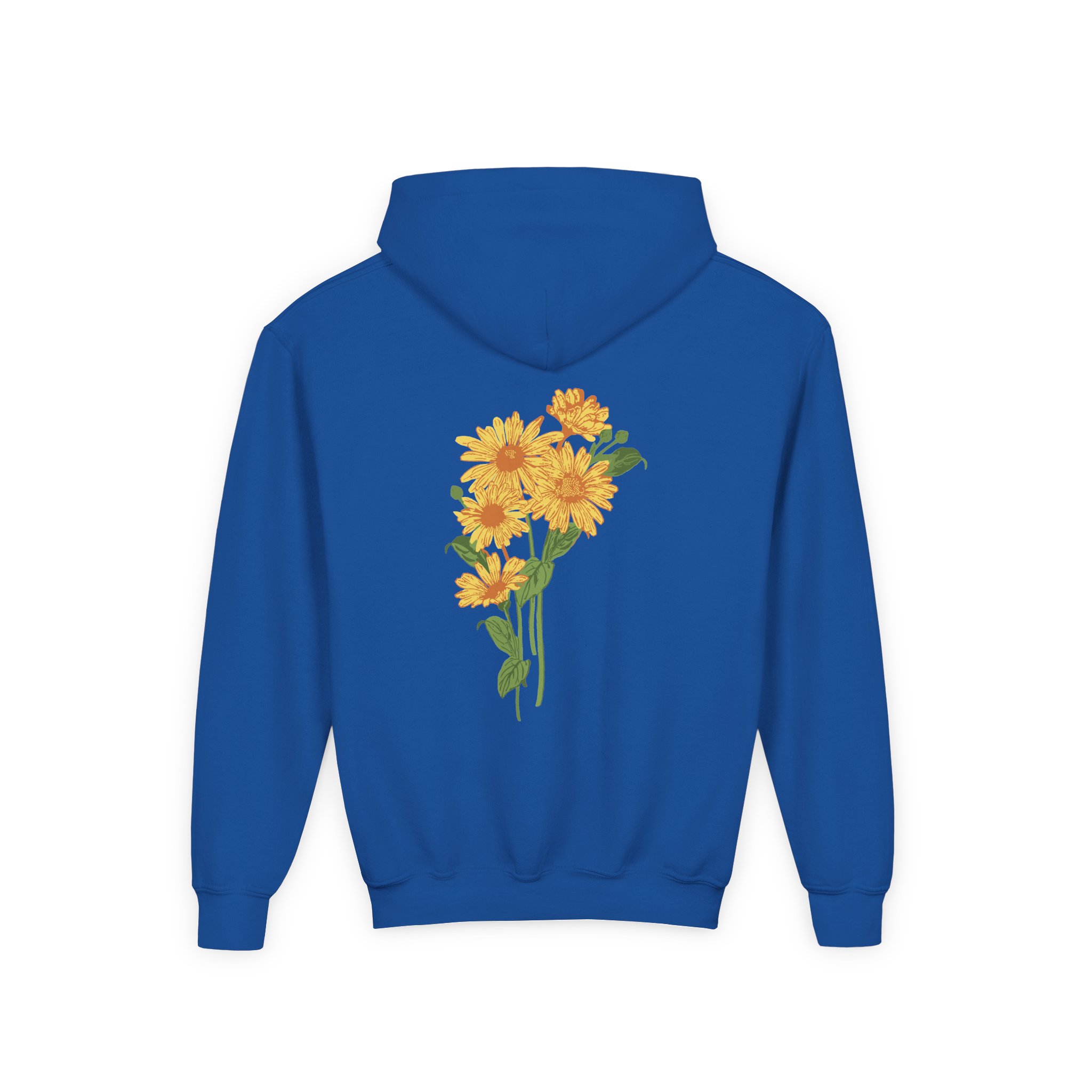 Janis Joplin Sherpa Fleece Youth Heavy Blend Hooded Sweatshirt - Image 10