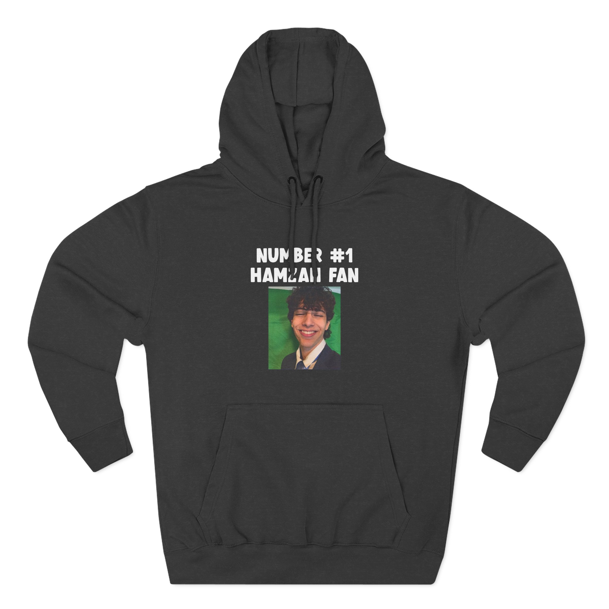 Hamza Slushynoobz Fan Three-panel Fleece Hoodie - Image 3