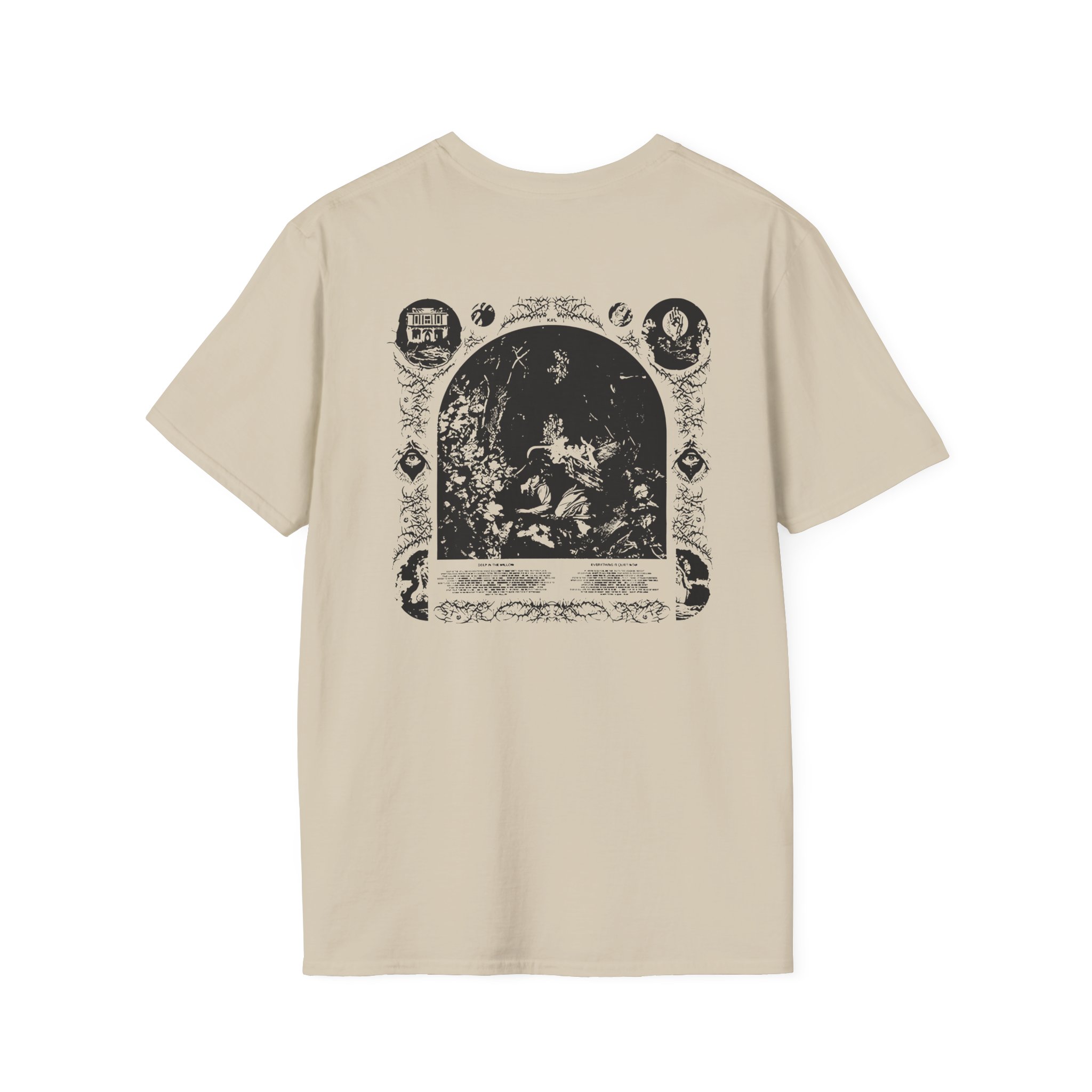 Knocked Loose Quiet Now Unisex Softstyle T-shirt - Image 6