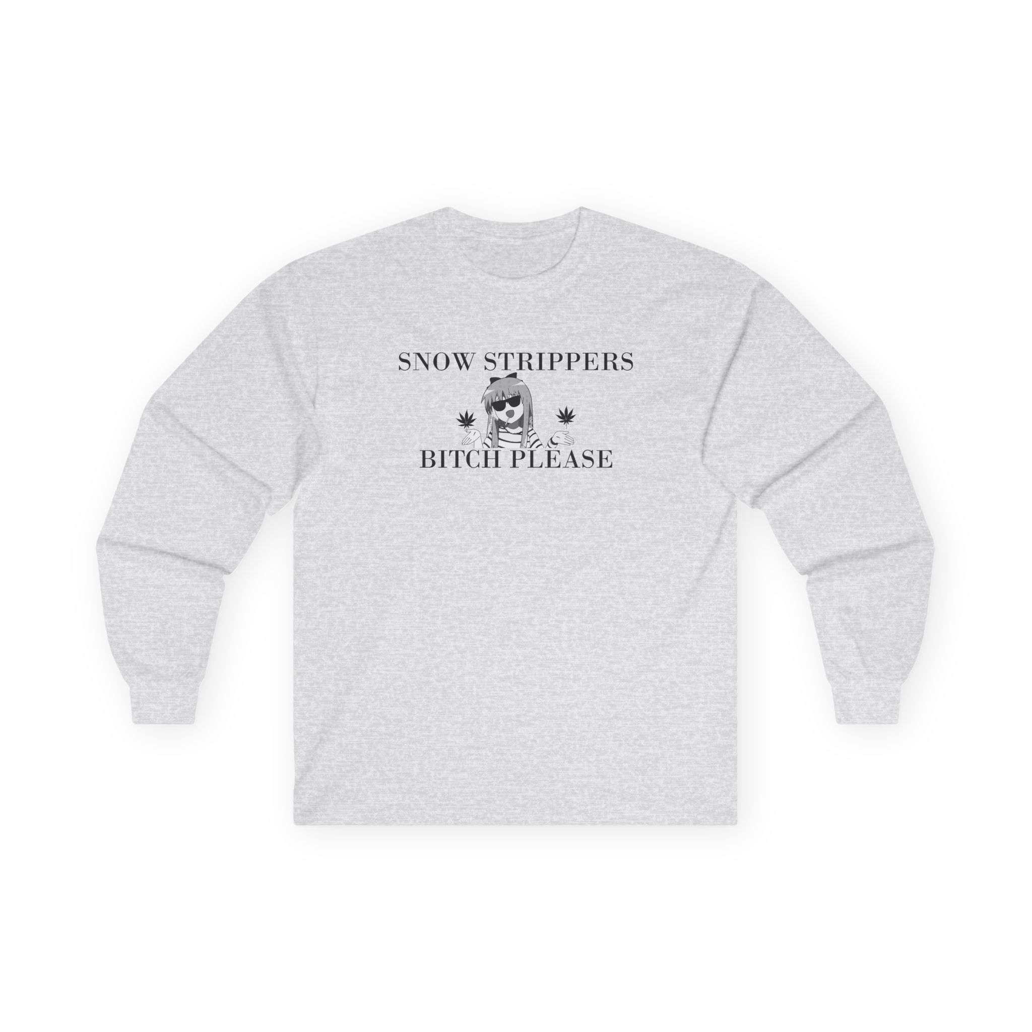 Snow Strippers Bitch Please Unisex Ultra Cotton Long Sleeve Tee - Image 3