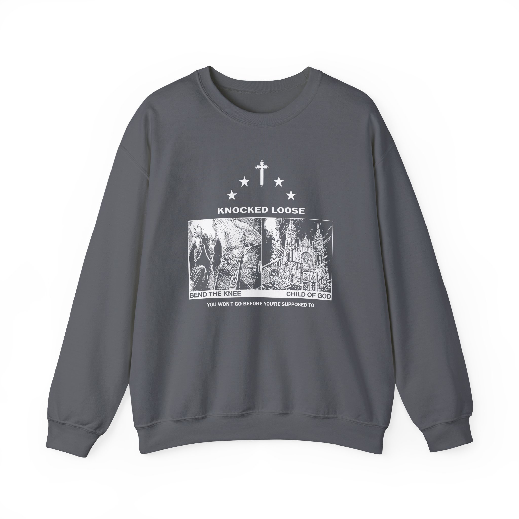 Knocked Loose Blinding Faith Royal Unisex Heavy Blend™ Crewneck Sweatshirt - Image 19