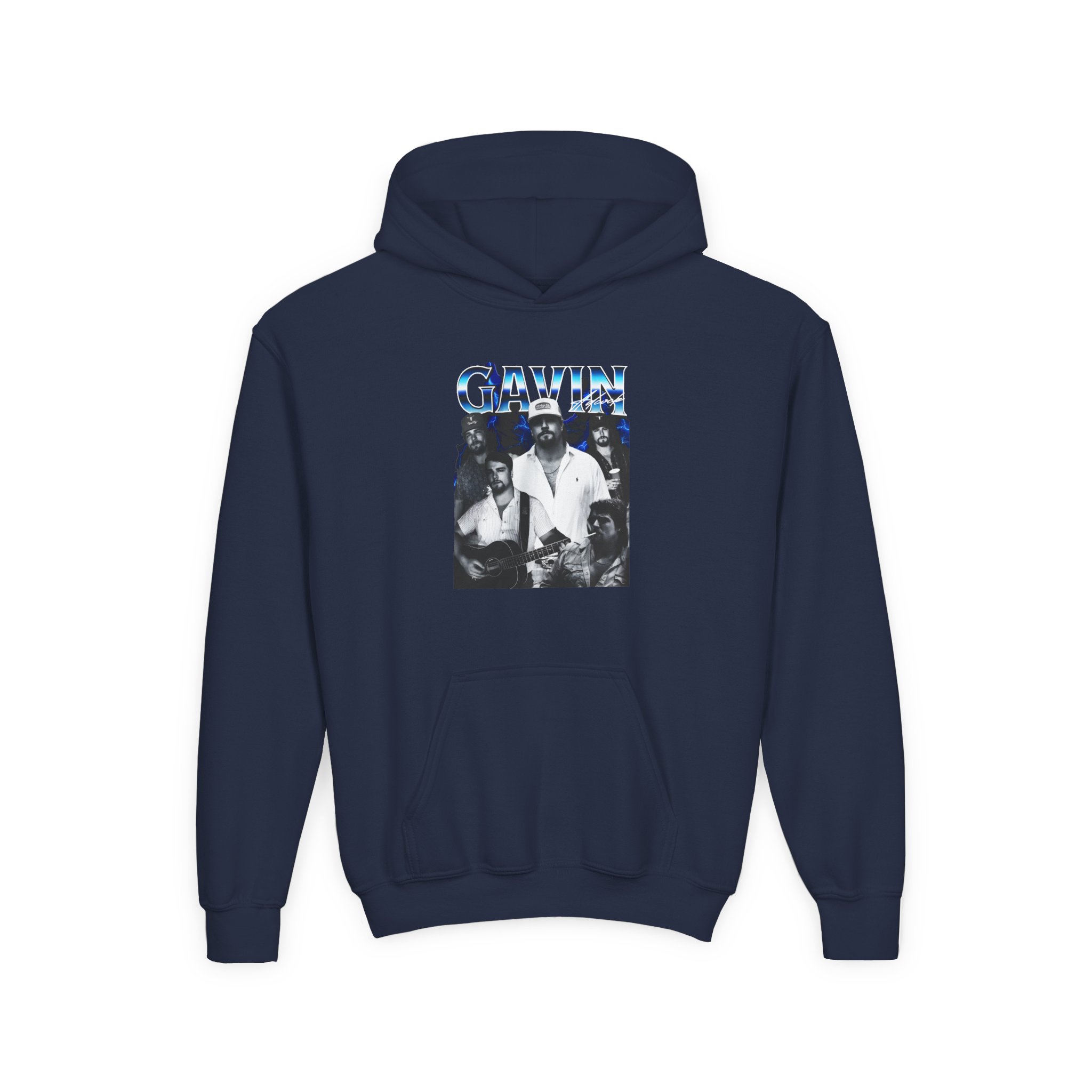 Gavin Adcock Youth Heavy Blend Hooded Sweatshirt - Image 3
