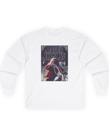 Janis Joplin Greatest Hits Motorcycle Cover Unisex Ultra Cotton Long Sleeve Tee