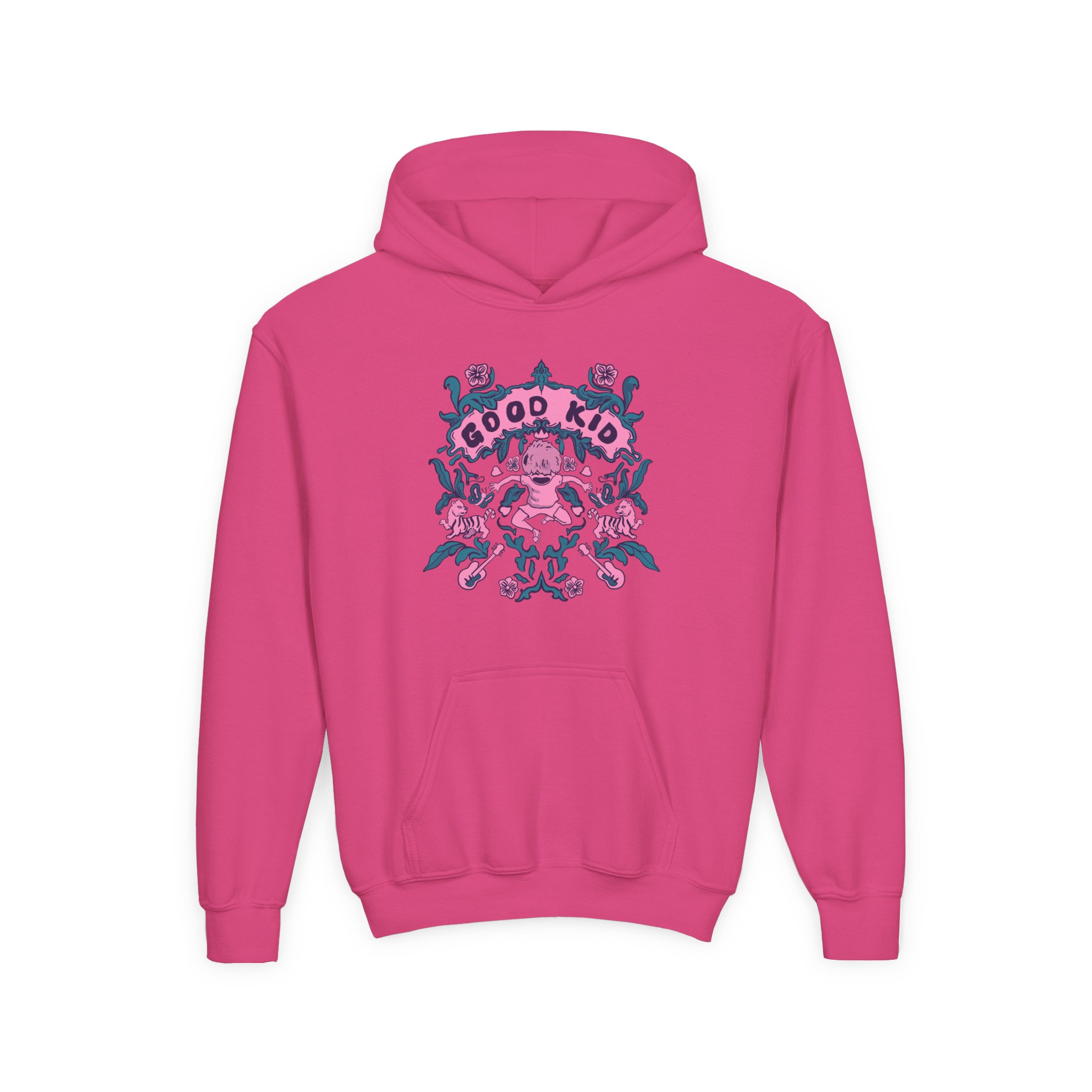 Good Kid Mirror World Youth Heavy Blend Hooded Sweatshirt - Image 11