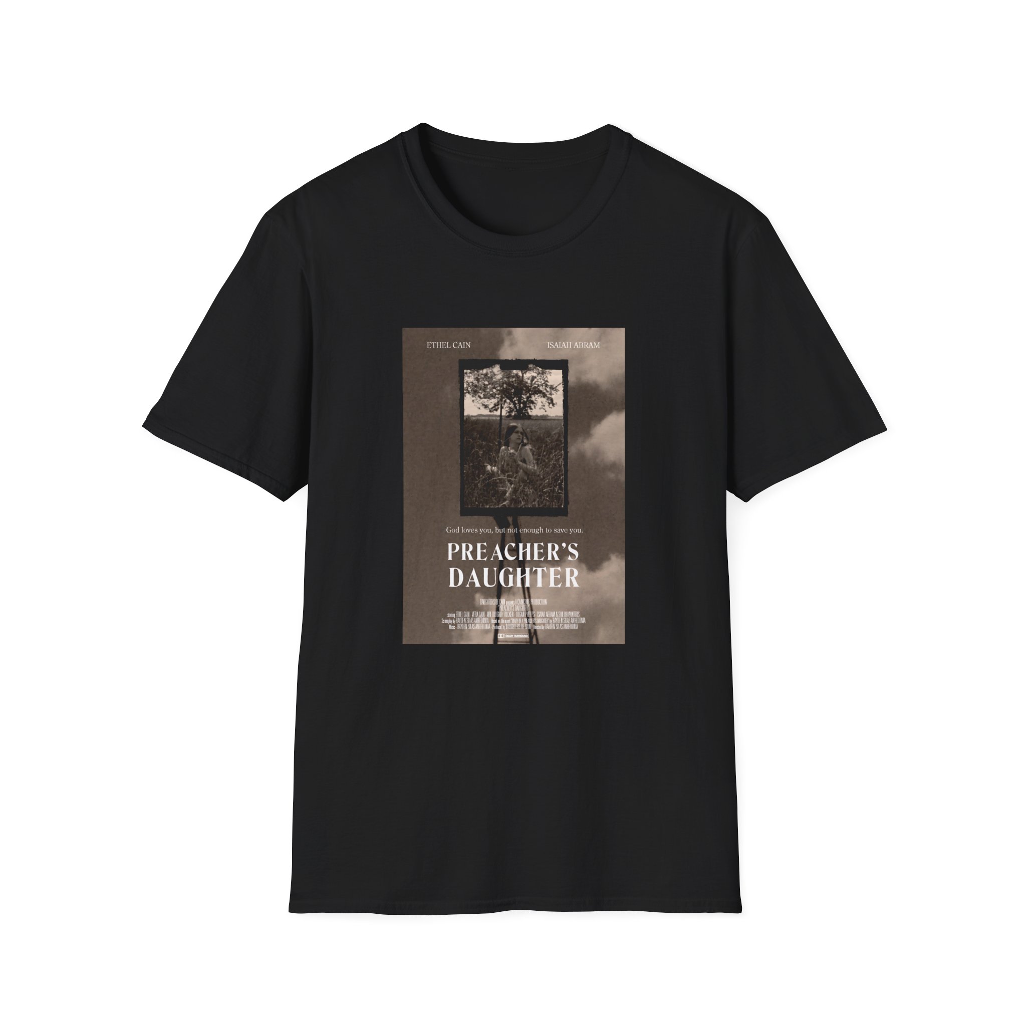 Ethel Cain Preacher's Daughter Movie Poster Unisex Softstyle T-Shirt - Image 3