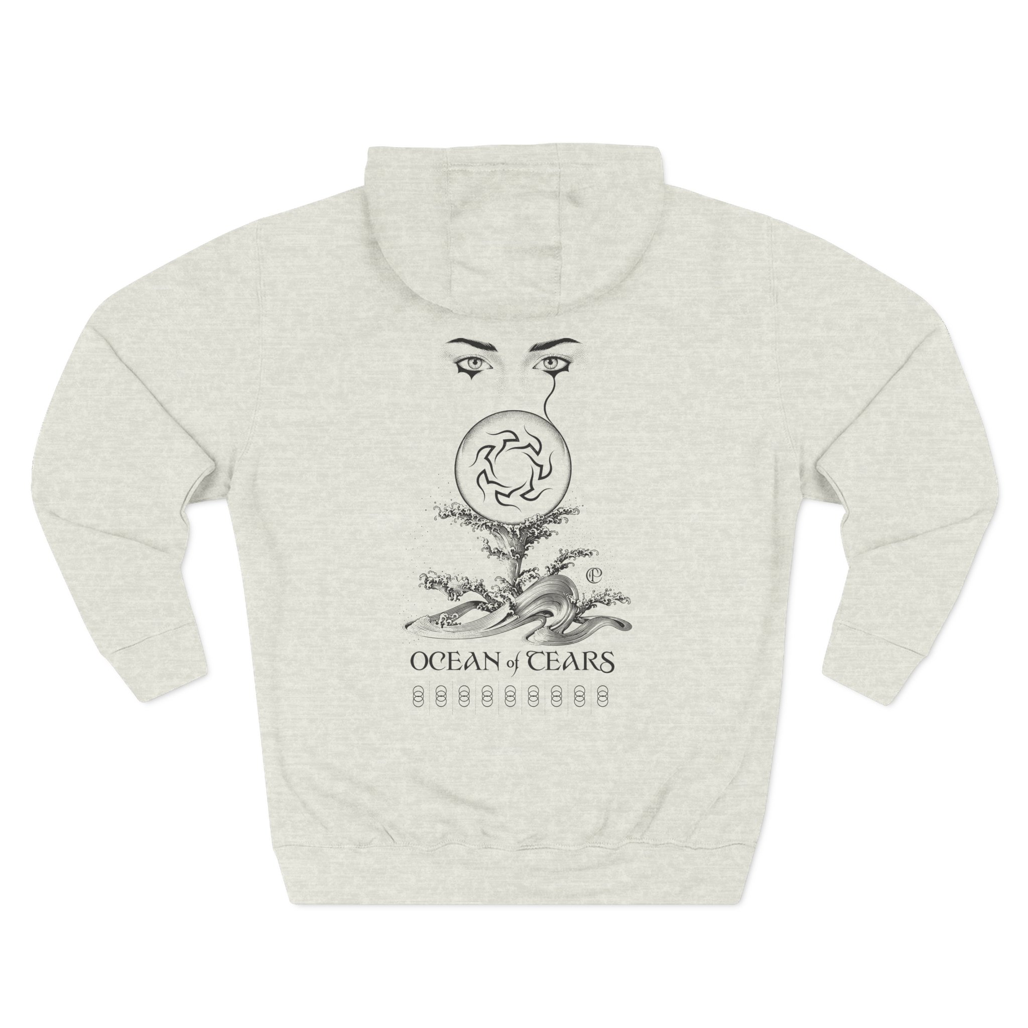 Caroline Polachek Ocean of Tears Three-Panel Fleece Hoodie - Image 8
