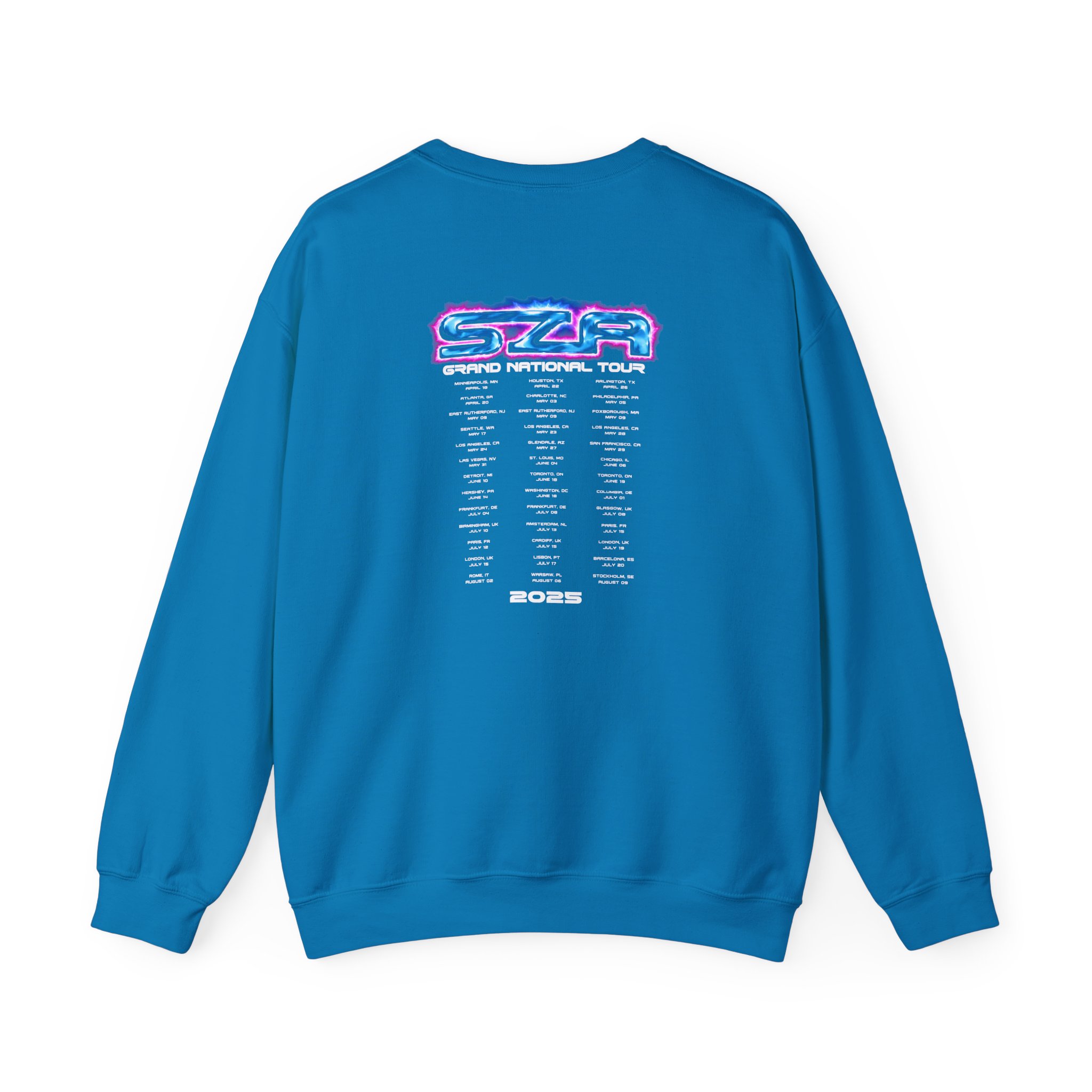 Sza Sos Butterfly Grand National Tour Unisex Heavy Blend™ Crewneck Sweatshirt - Image 14