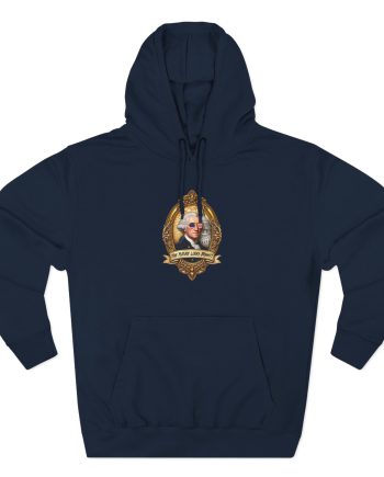 Valuetainment George Washington Three-Panel Fleece Hoodie