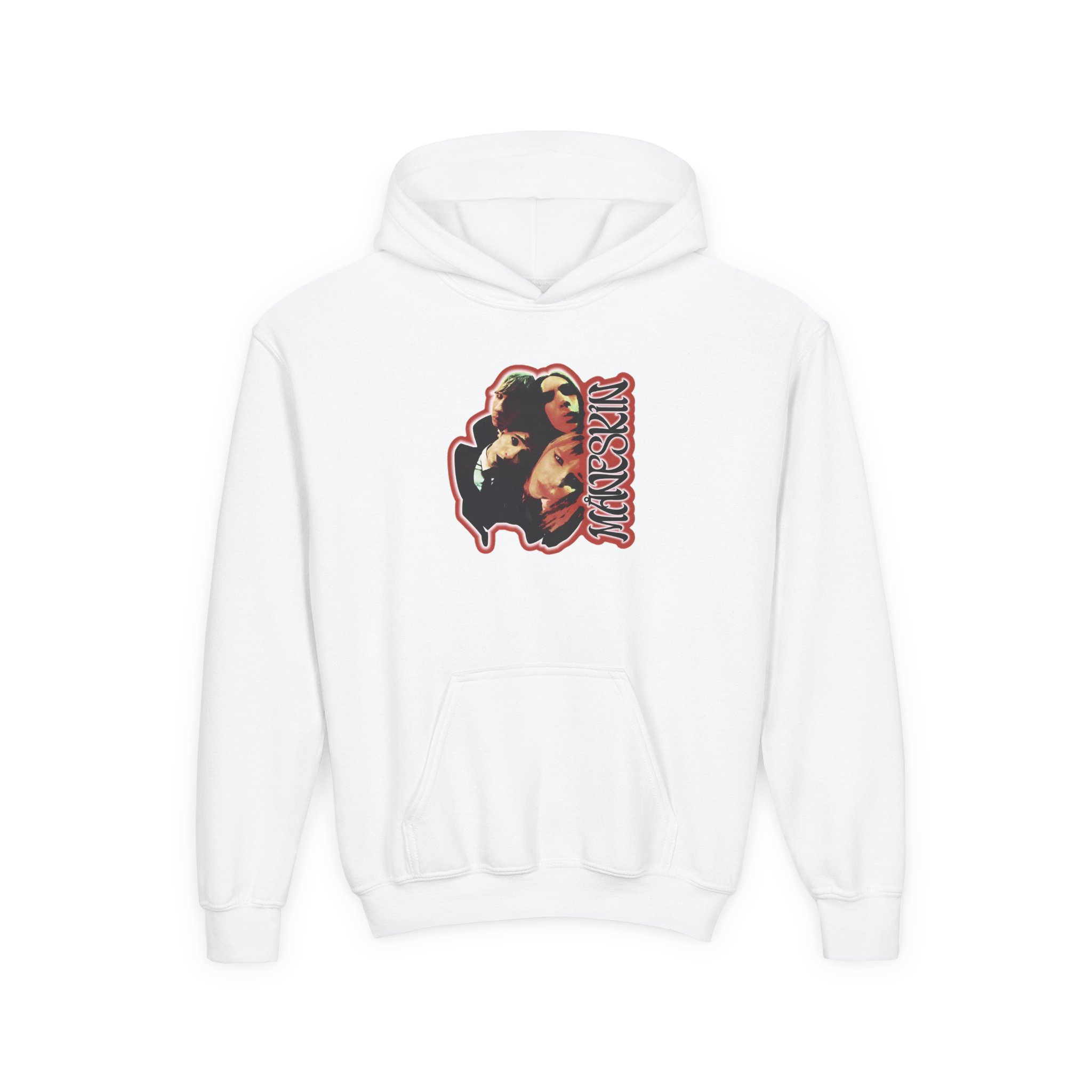 Maneskin Fisheye Youth Heavy Blend Hooded Sweatshirt