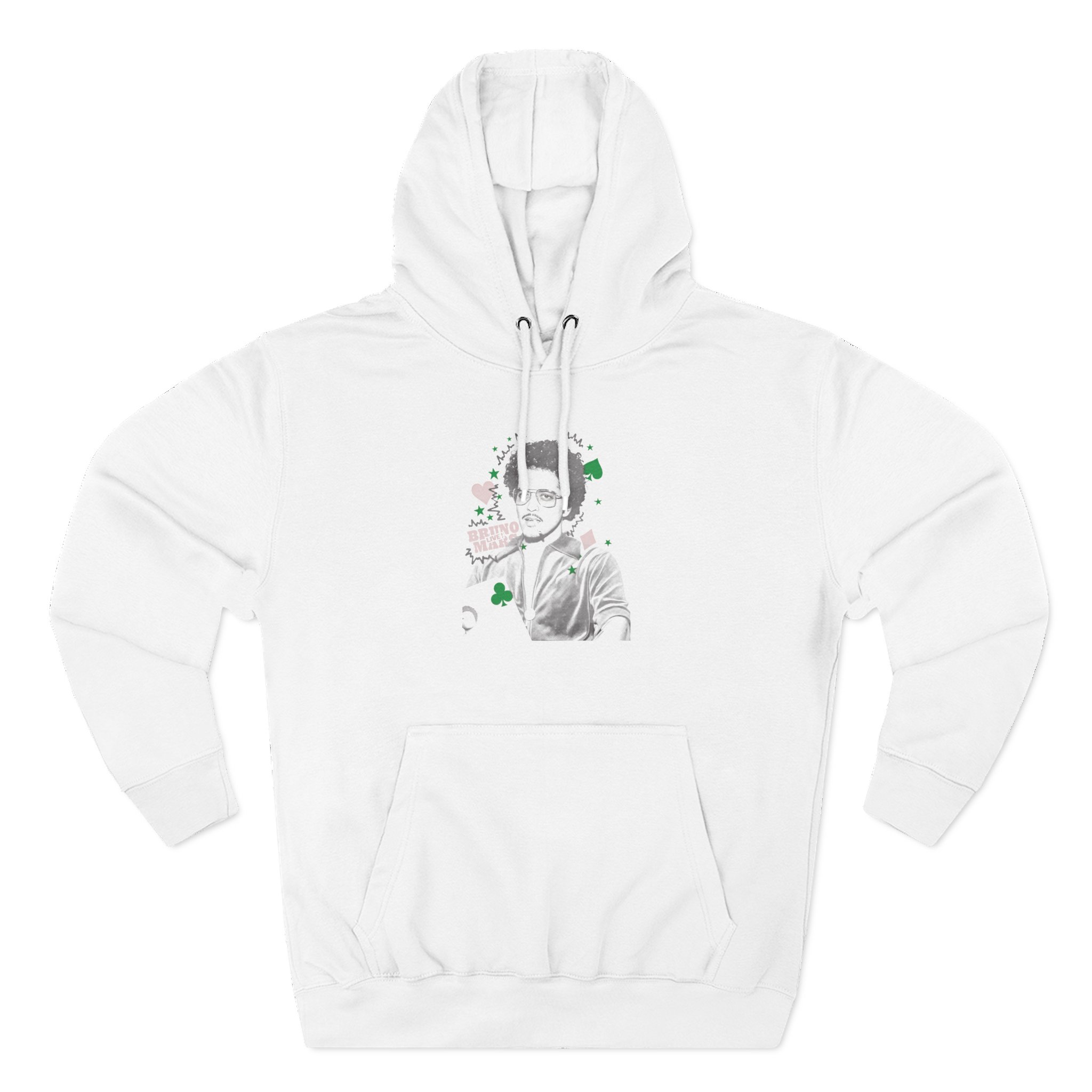 Bruno Mars Live Three-Panel Fleece Hoodie