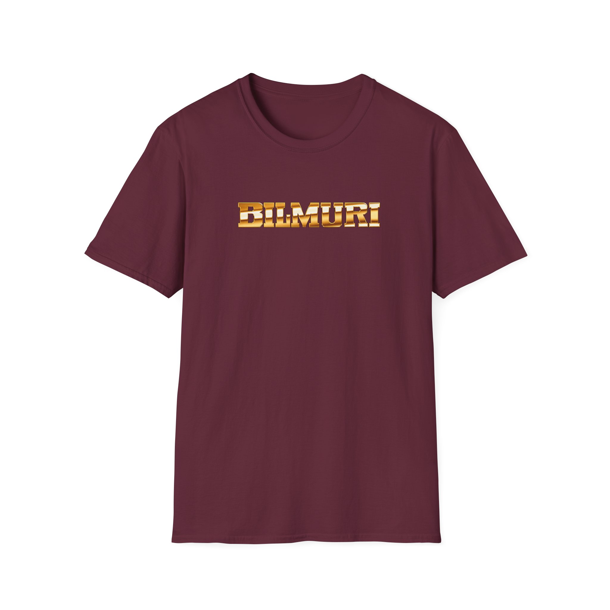 Bilmuri Gold Logo Unisex Softstyle T-Shirt - Image 3