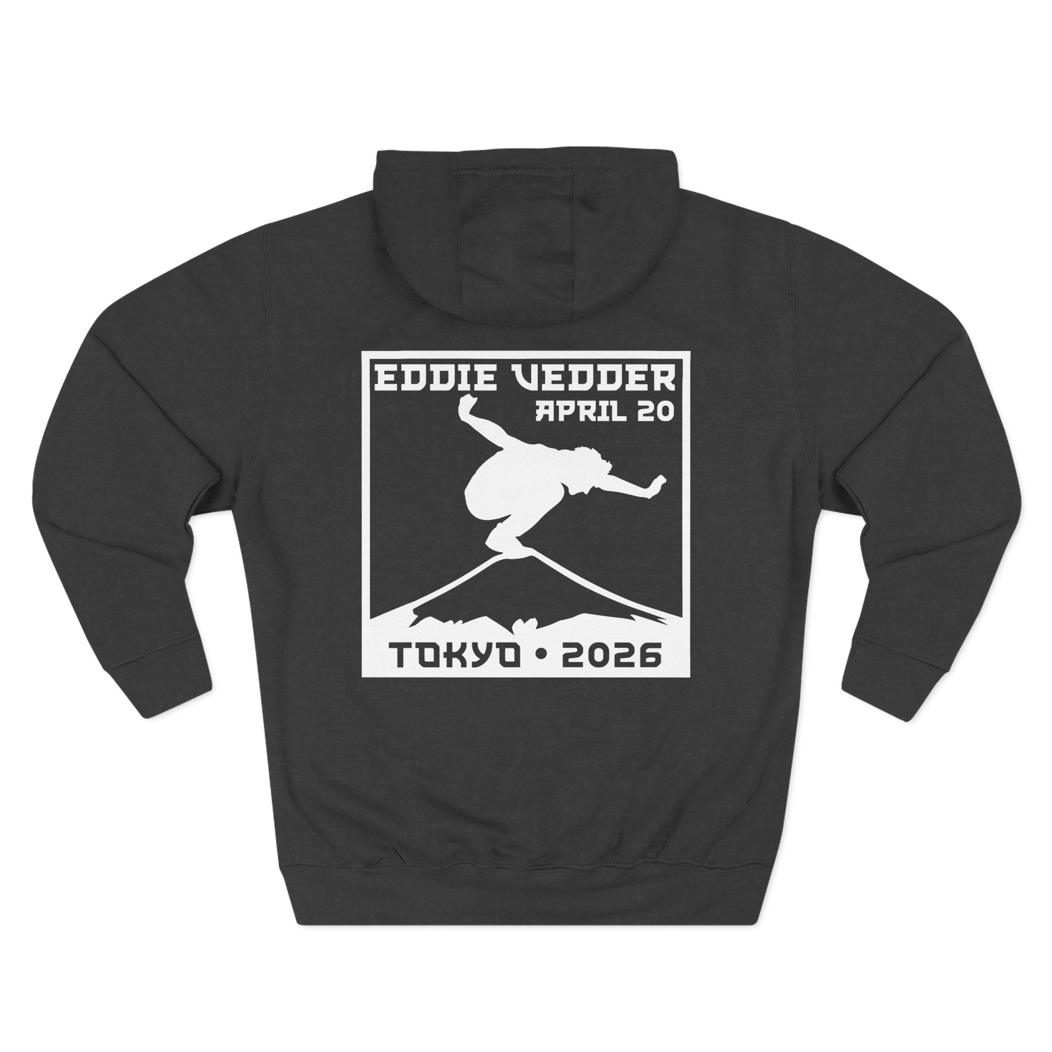 Eddie Vedder 2026 Tokyo Three-Panel Fleece Hoodie - Image 4