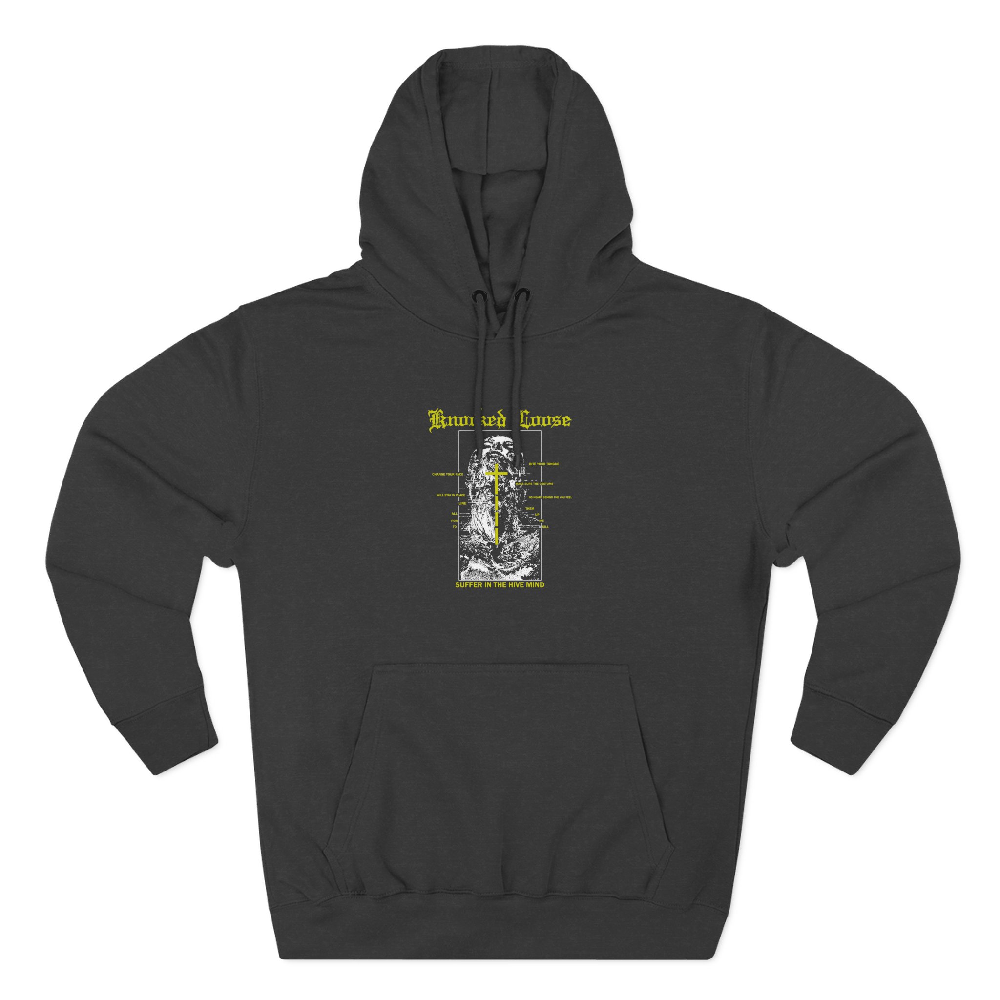 Knocked Loose Hive Mind Three-Panel Fleece Hoodie - Image 3