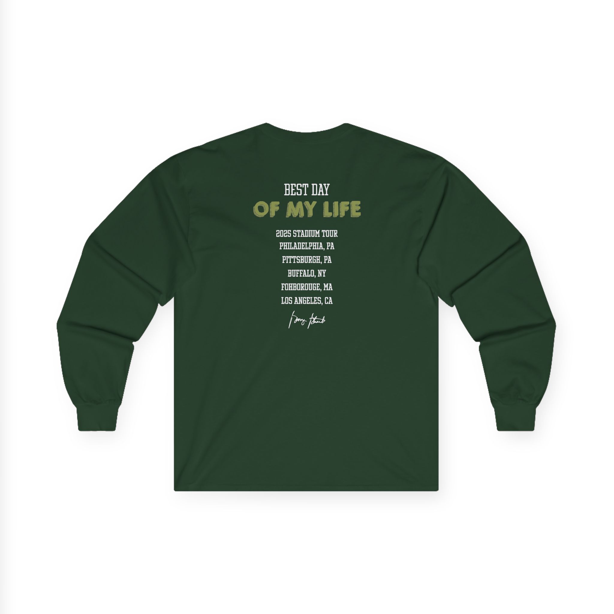 George Strait Best Day of My Life Unisex Ultra Cotton Long Sleeve Tee - Image 6