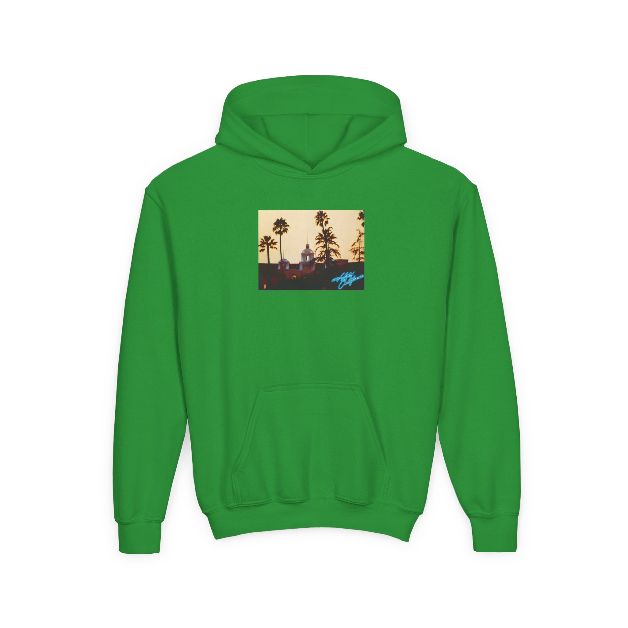 Youth The Eagles Hotel California Heavy Blend Hooded Sweatshirt - Image 13