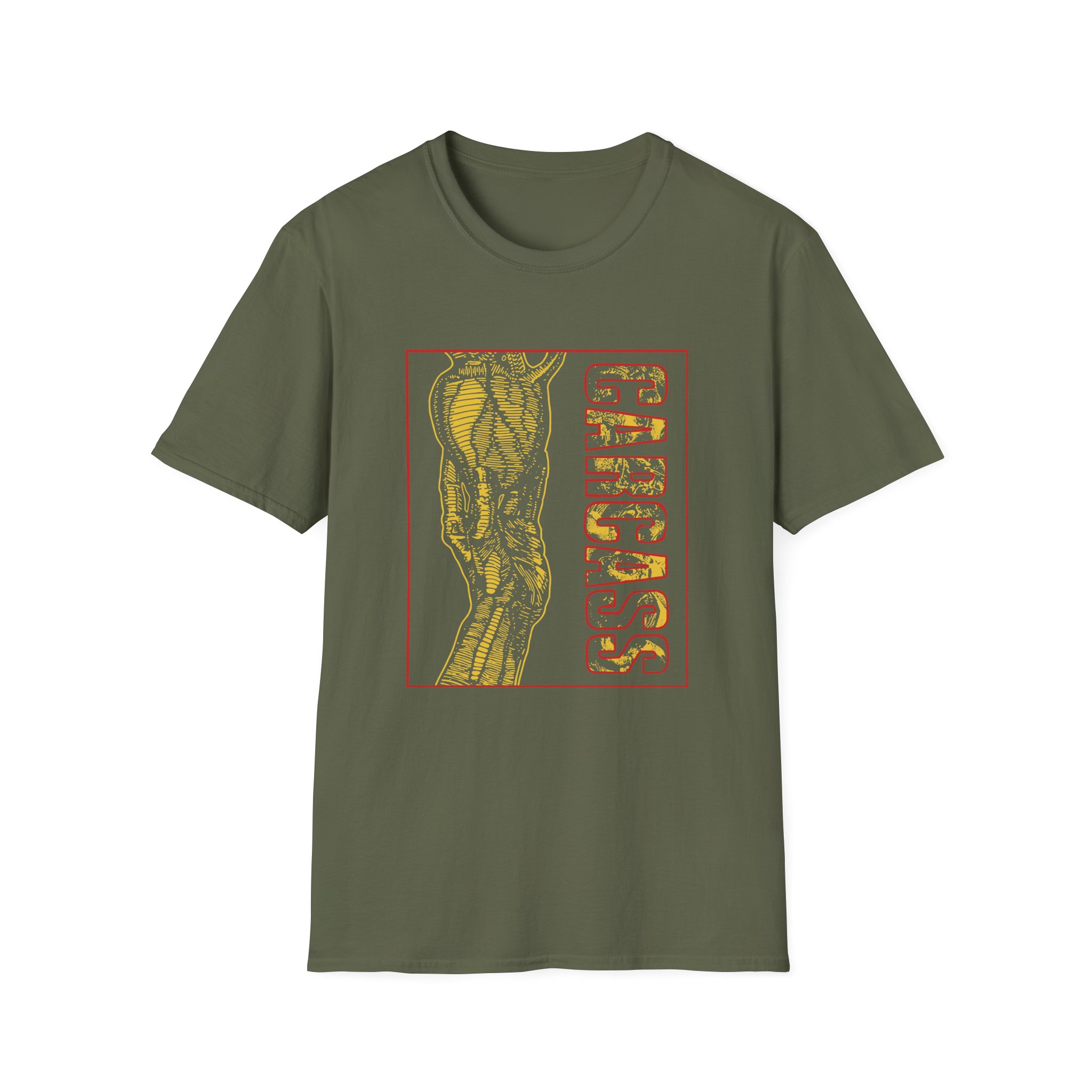 Carcass Heartwork Unisex Softstyle T-Shirt - Image 9