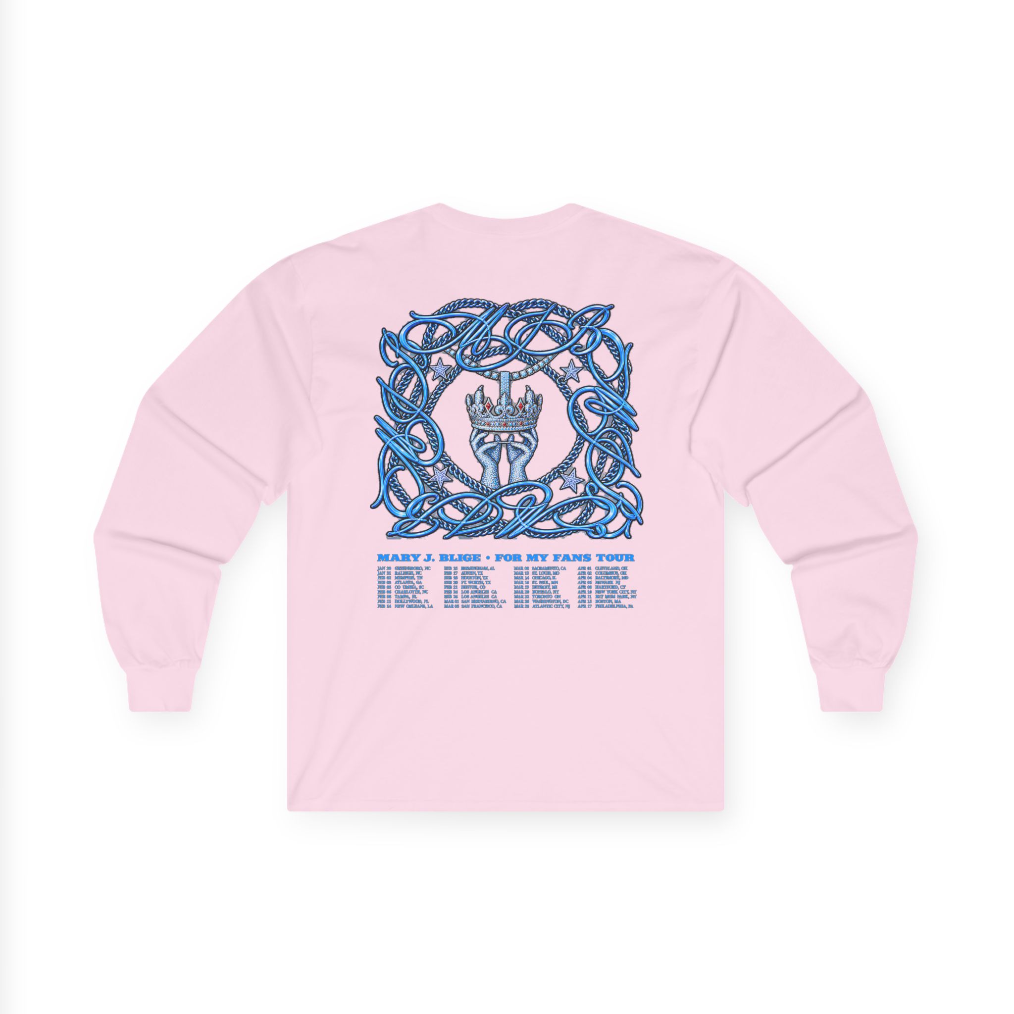 Mary J Blige Chain Unisex Ultra Cotton Long Sleeve Tee - Image 18
