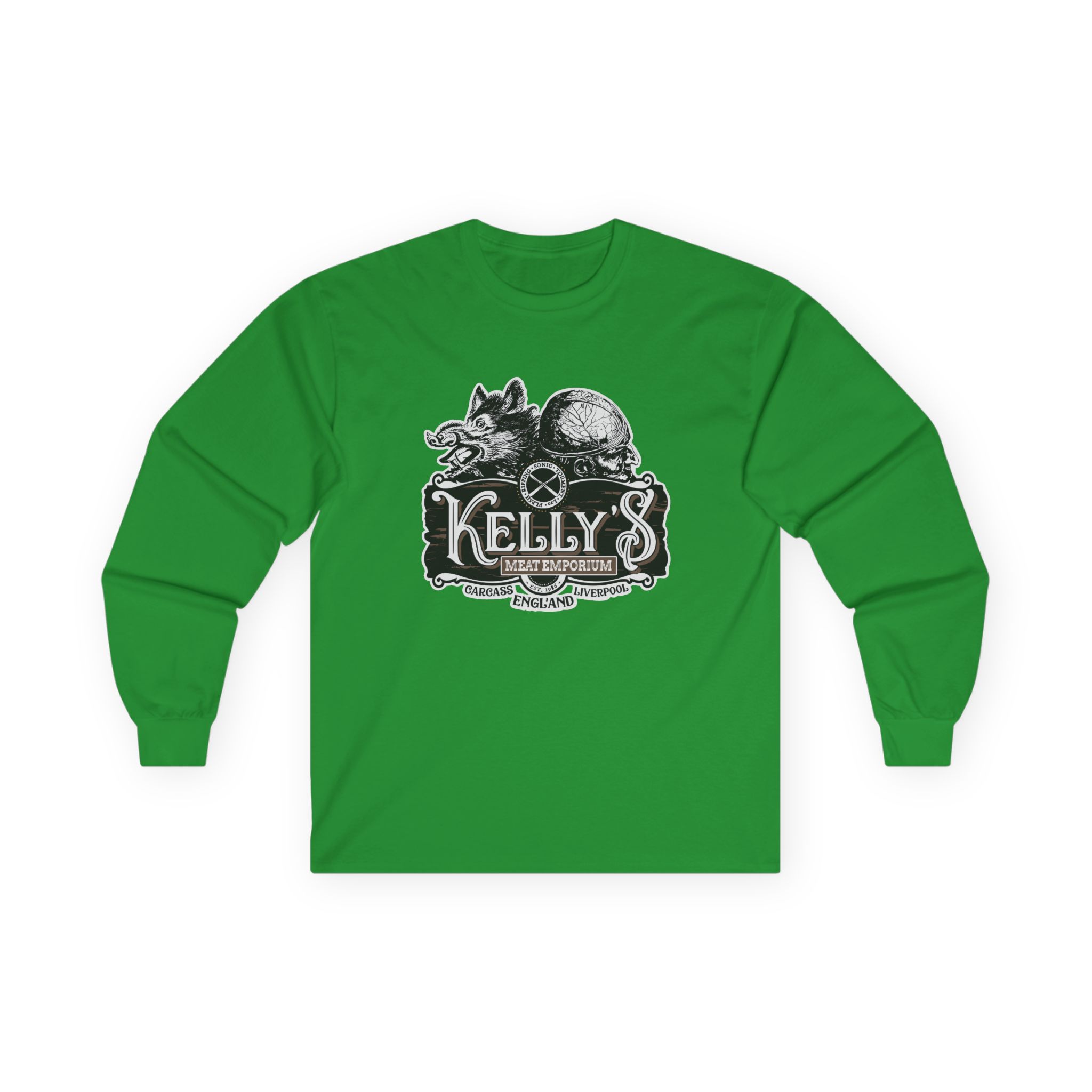 Carcass Kelly's Meat Emporium Unisex Ultra Cotton Long Sleeve Tee