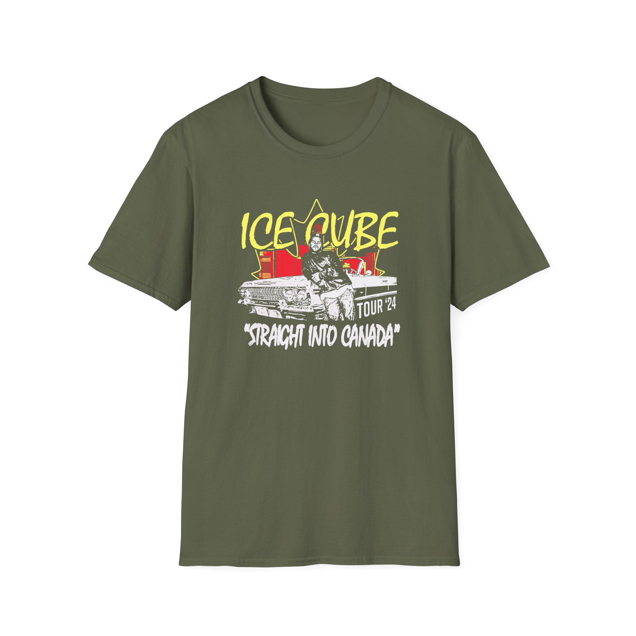 Ice Cube Impala Canada Unisex Softstyle T-Shirt - Image 5
