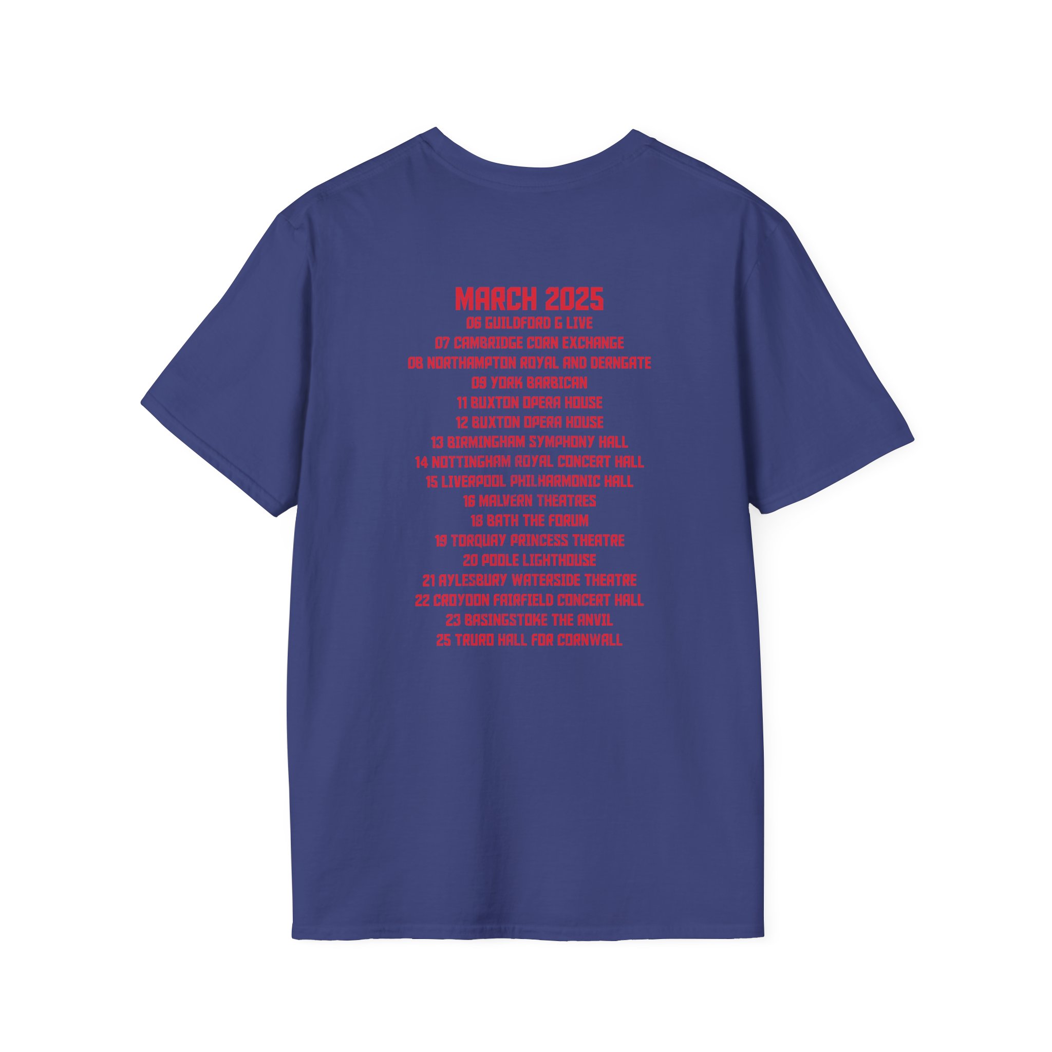 Levellers 2025 March We the Collective Tour Unisex Softstyle T-Shirt - Image 10