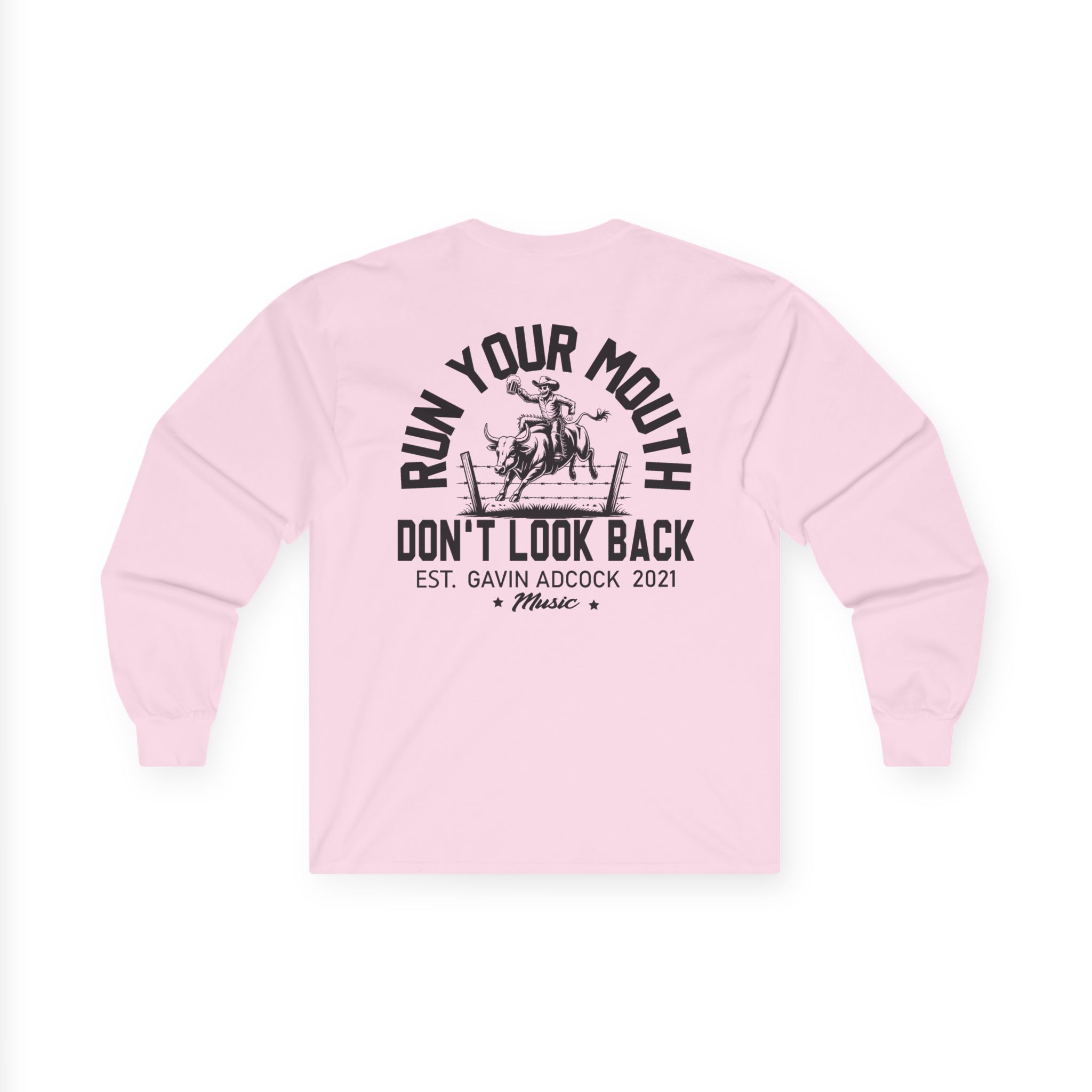 Gavin Adcock Run Your Mouth Unisex Ultra Cotton Long Sleeve Tee - Image 8