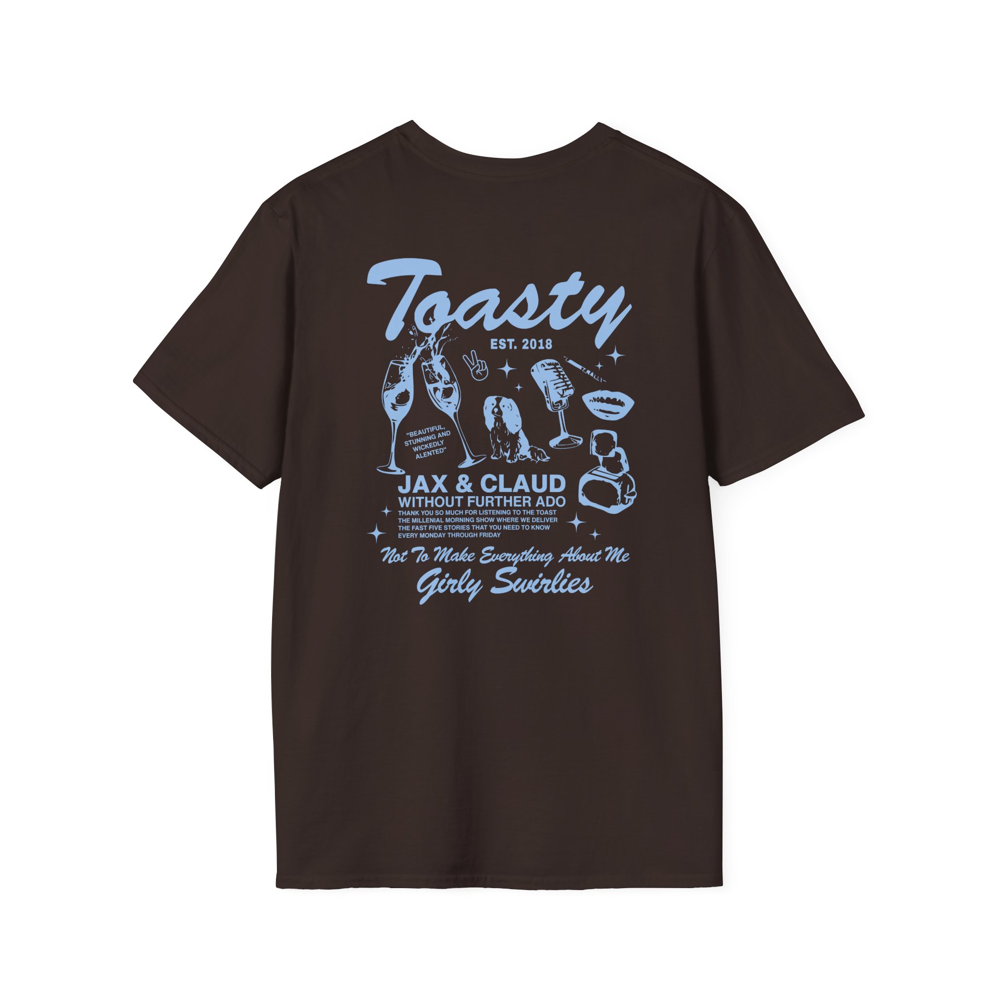 The Toast Toasty Boyfriend Unisex Softstyle T-Shirt - Image 6