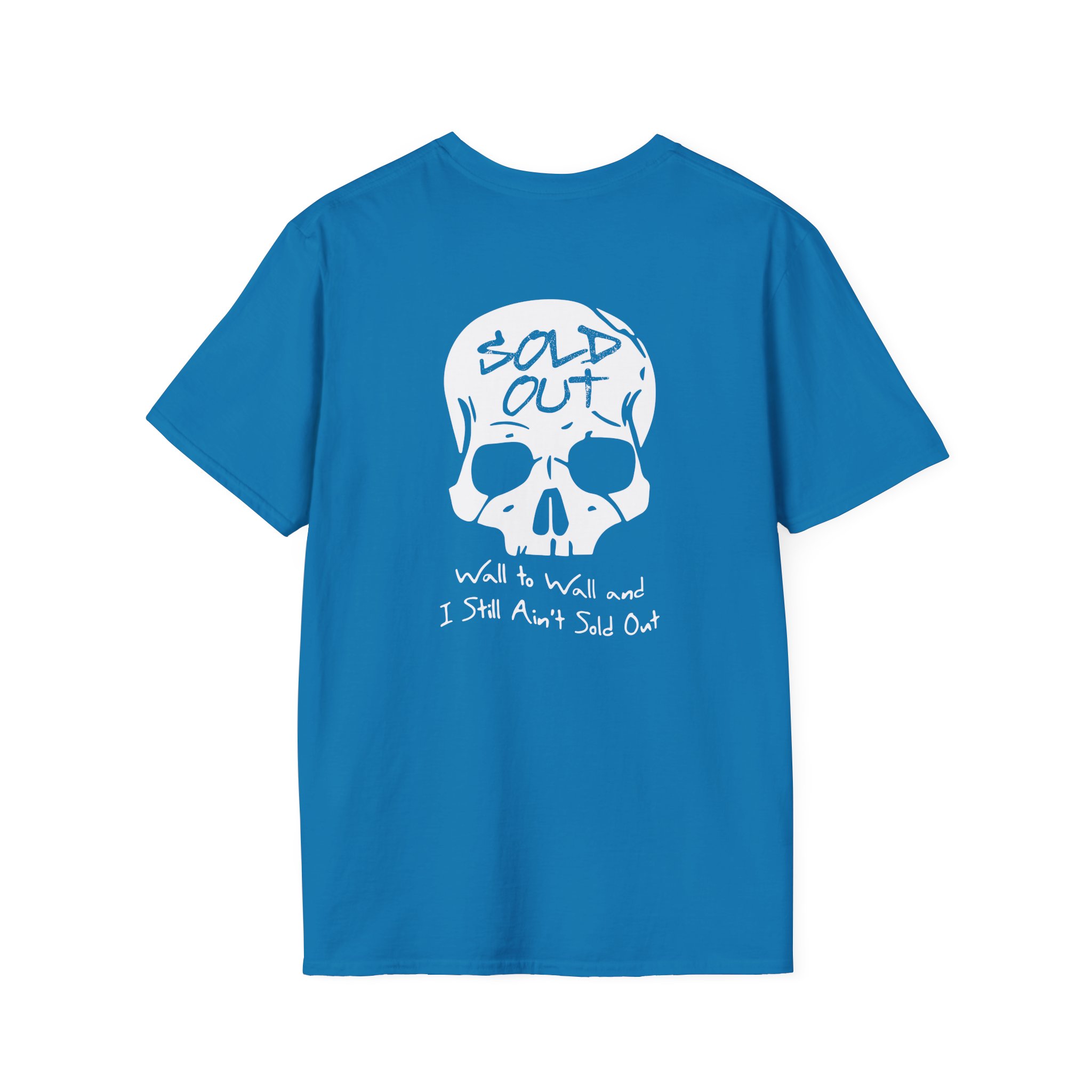 Hd Sea Foam Sold Out Pocket Unisex Softstyle T-Shirt - Image 16