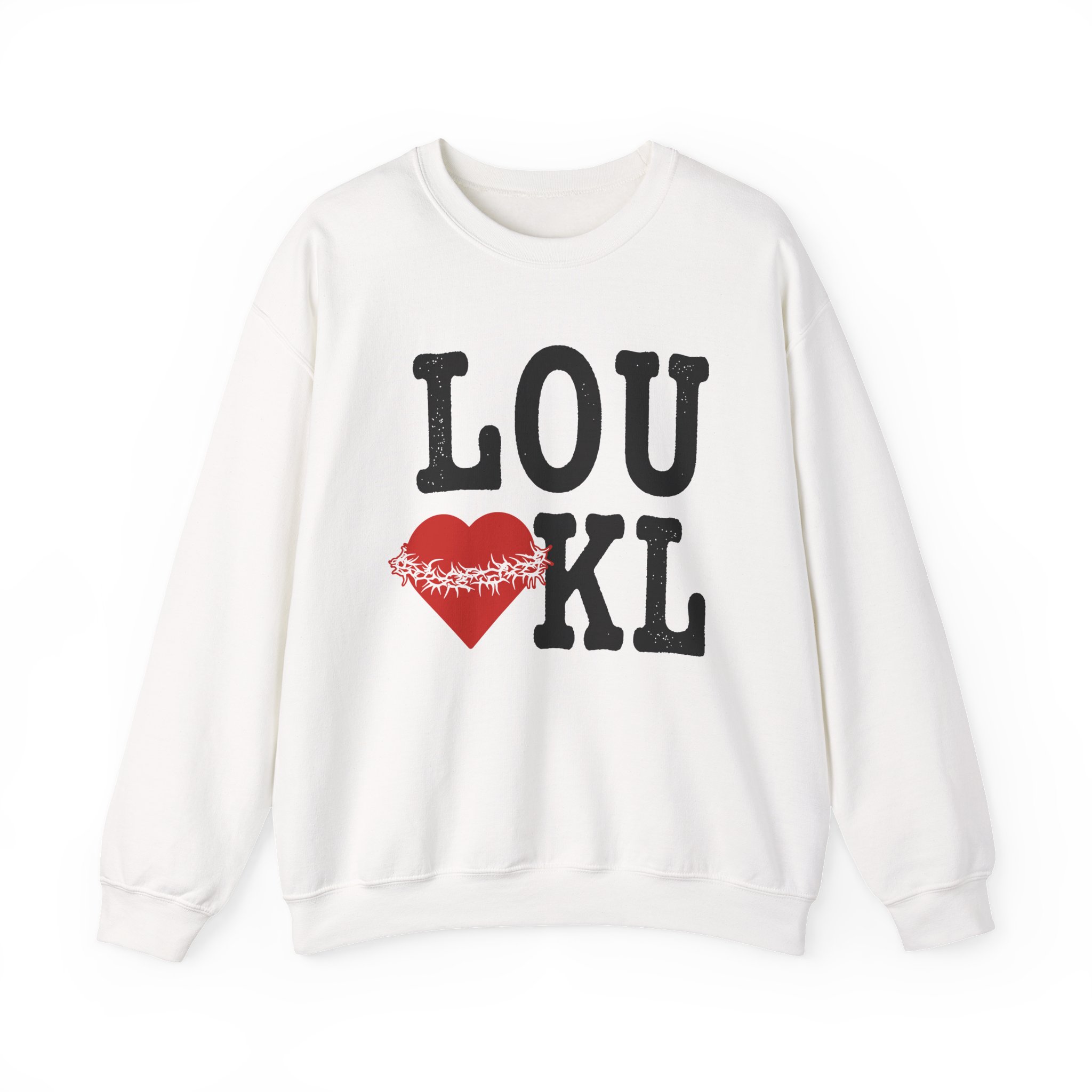 Knocked Loose I Heart Kl Unisex Heavy Blend™ Crewneck Sweatshirt