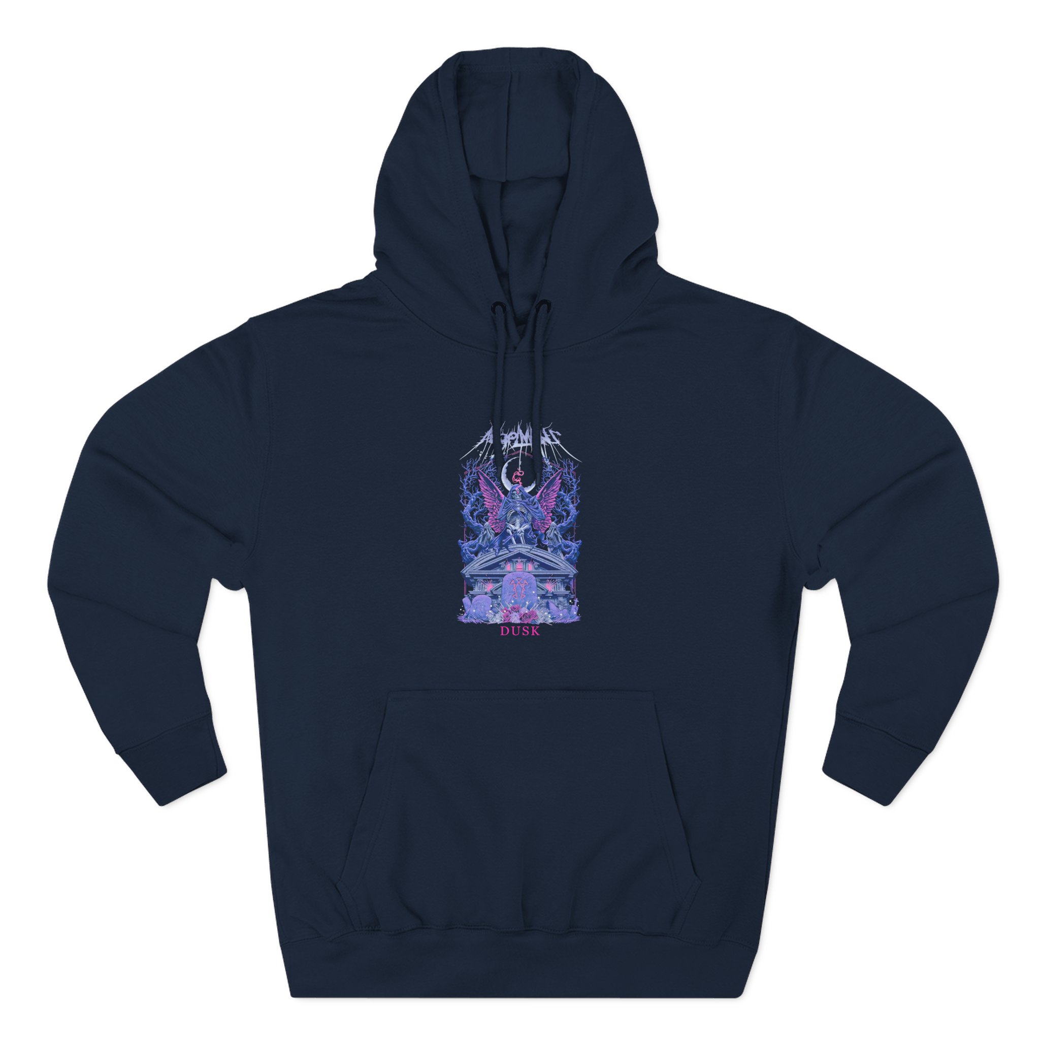 Angelmaker Dusk Three-Panel Fleece Hoodie - Image 7