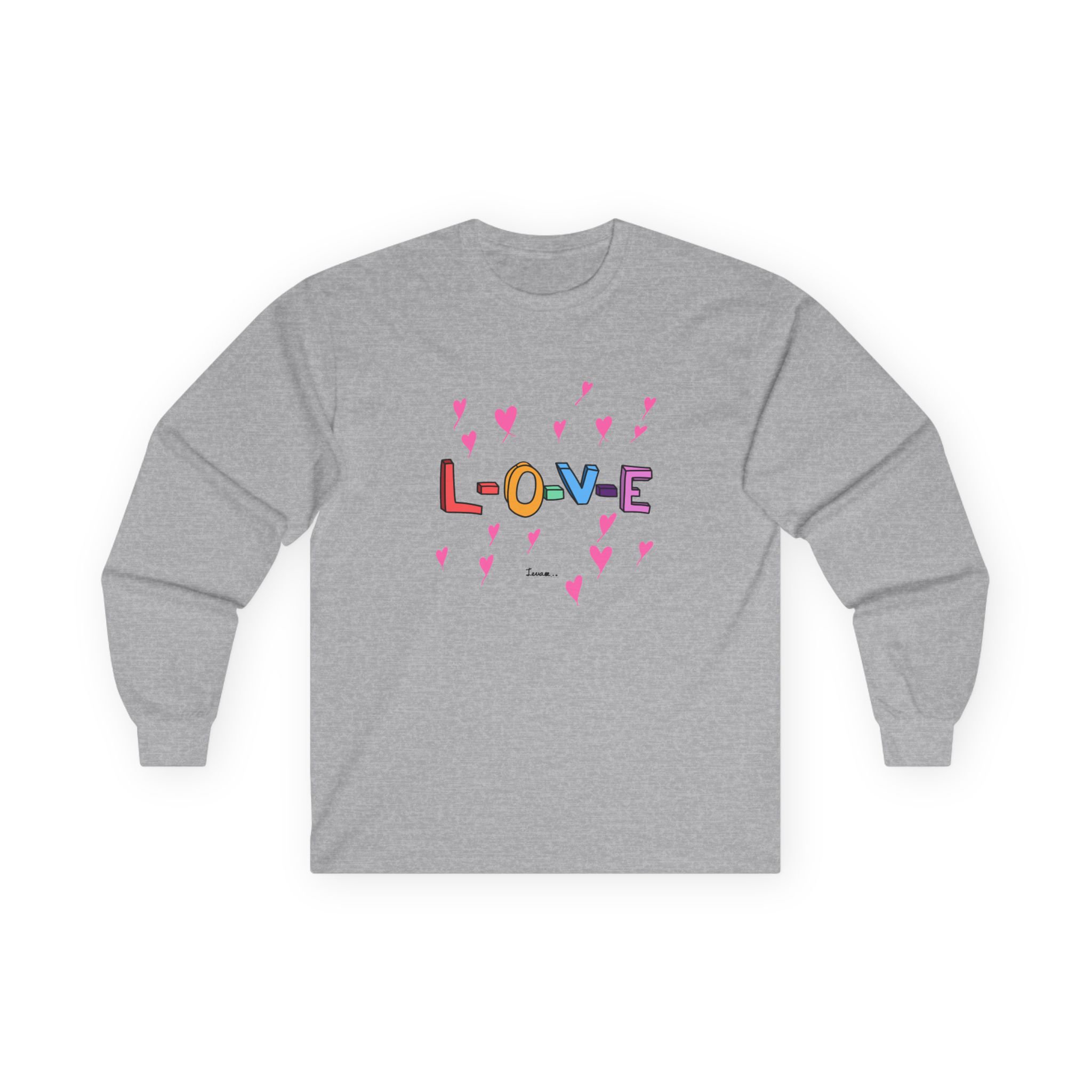 John Legend L-O-V-E Unisex Ultra Cotton Long Sleeve Tee - Image 5