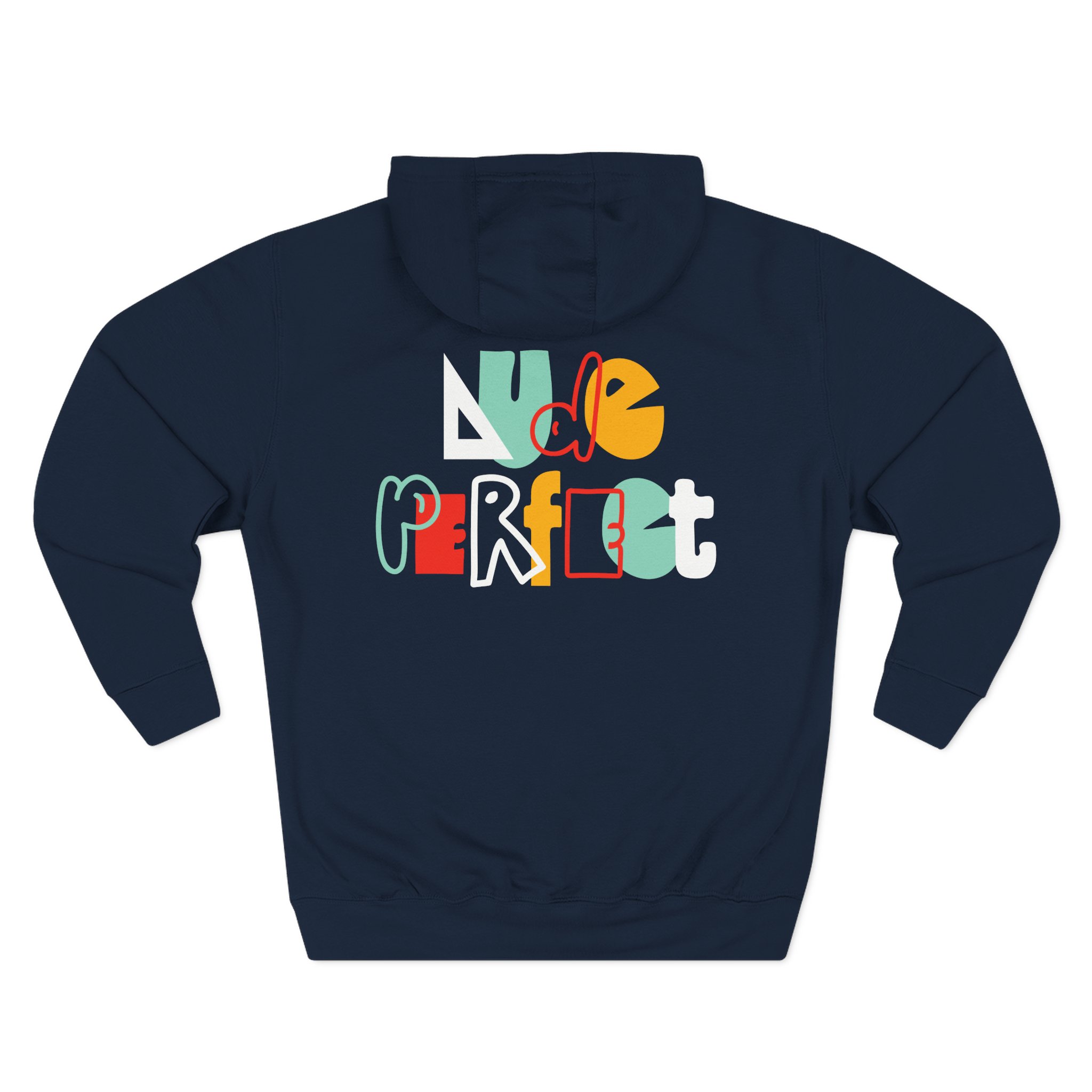 Dude Perfect Shape Three-Panel Fleece Hoodie - Image 10