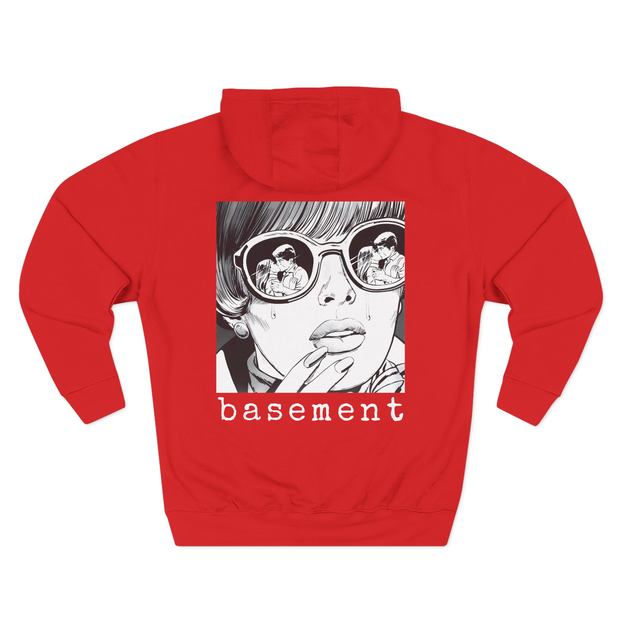 Cold Cuts Basement Couple Three-Panel Fleece Hoodie - Image 14