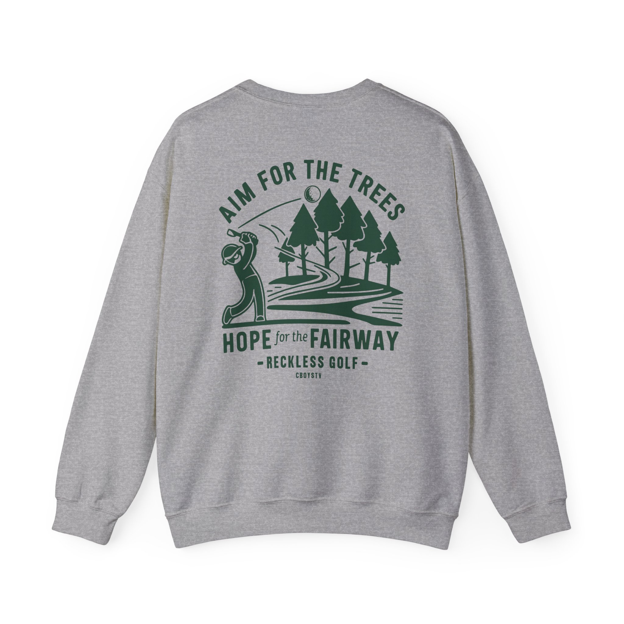 Cboystv Fairway Unisex Heavy Blend™ Crewneck Sweatshirt - Image 10