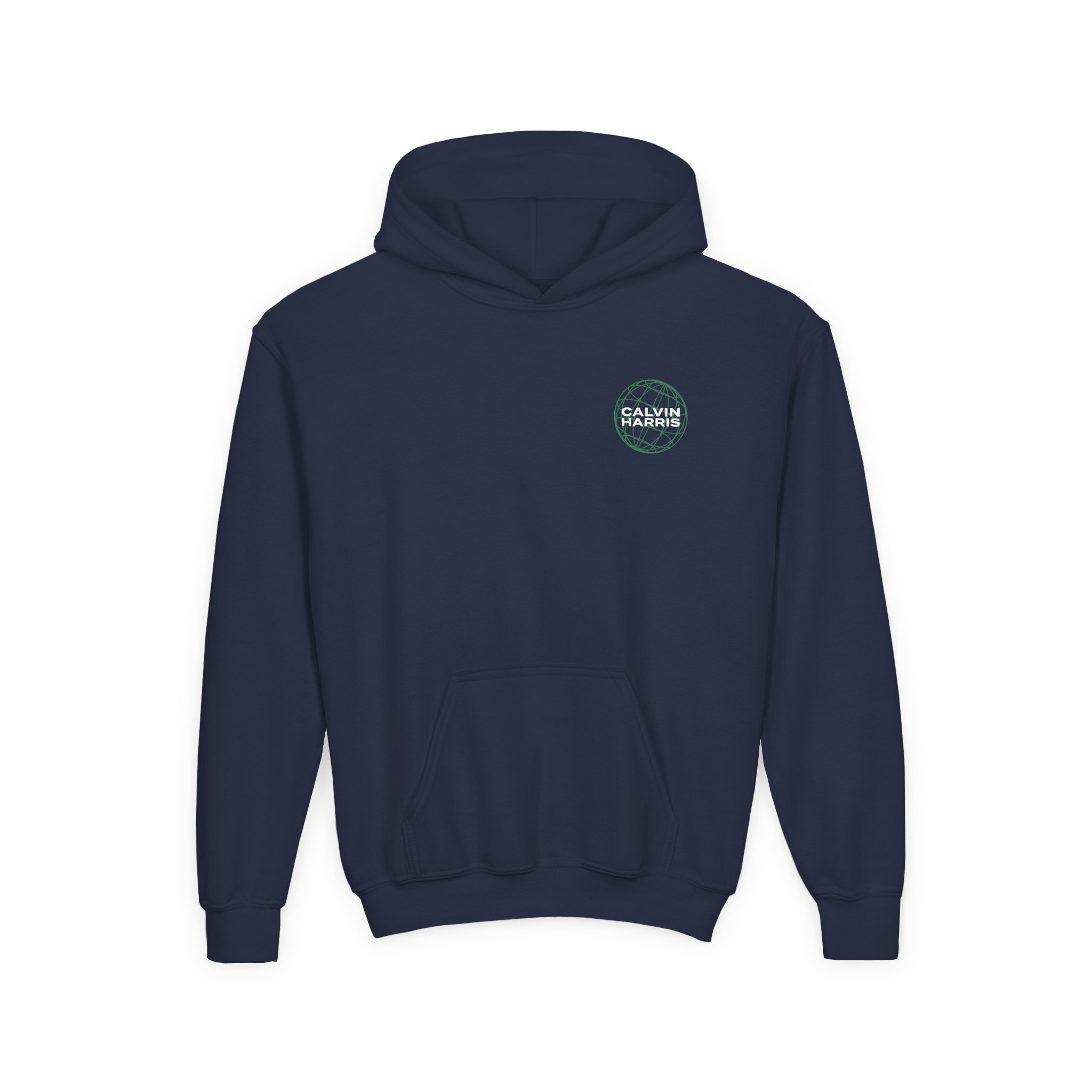 Youth Calvin Harris Wireframe Marlay Park Heavy Blend Hooded Sweatshirt - Image 7
