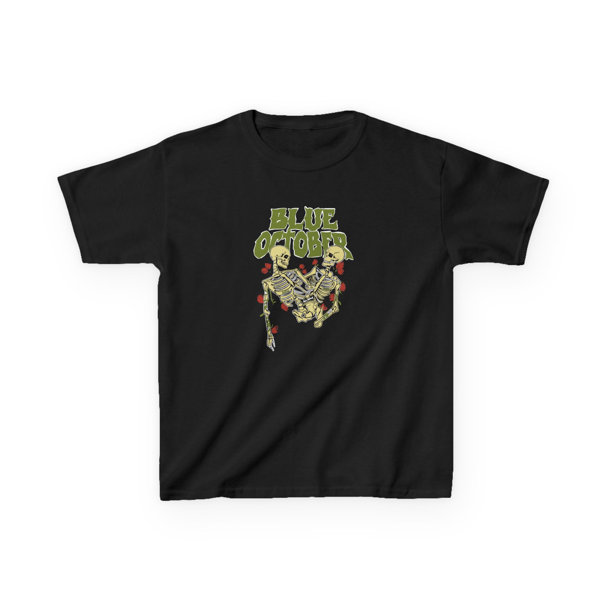 Blue October Skeleton Buddies Kids Heavy Cotton™ Tee