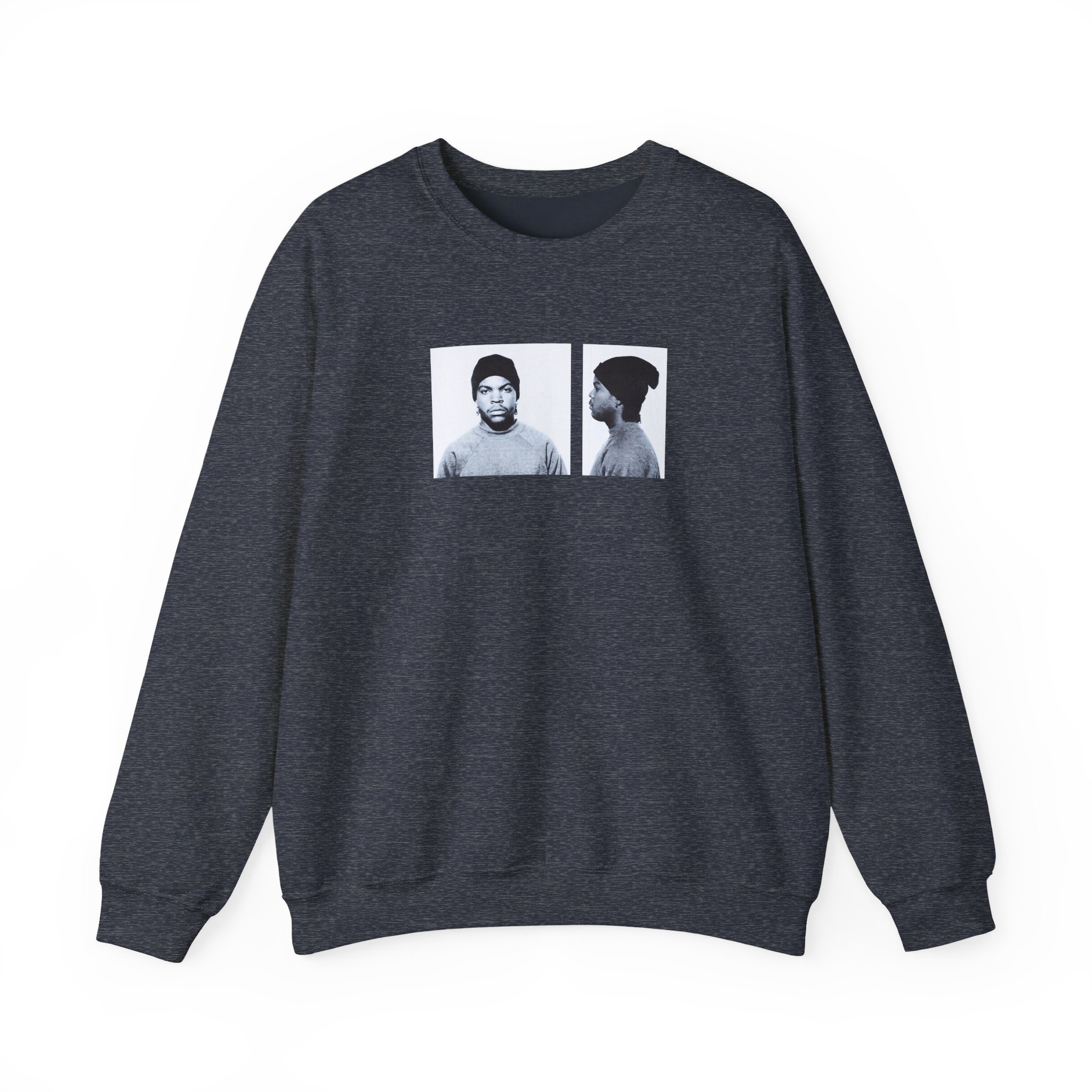 Ice Cube Mug Shot Unisex Heavy Blend™ Crewneck Sweatshirt - Image 11