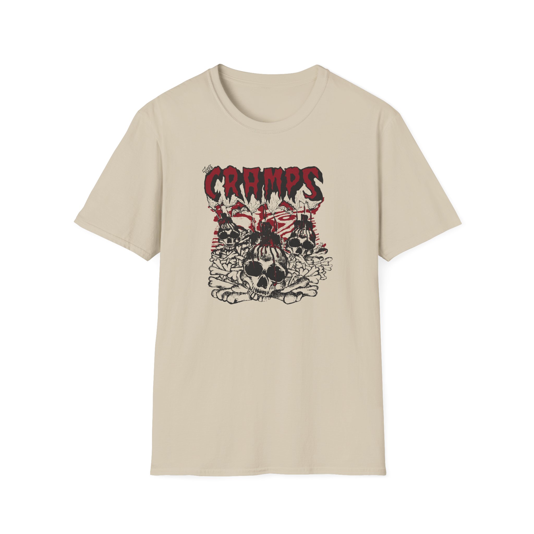 The Cramps Unisex Softstyle T-Shirt - Image 5