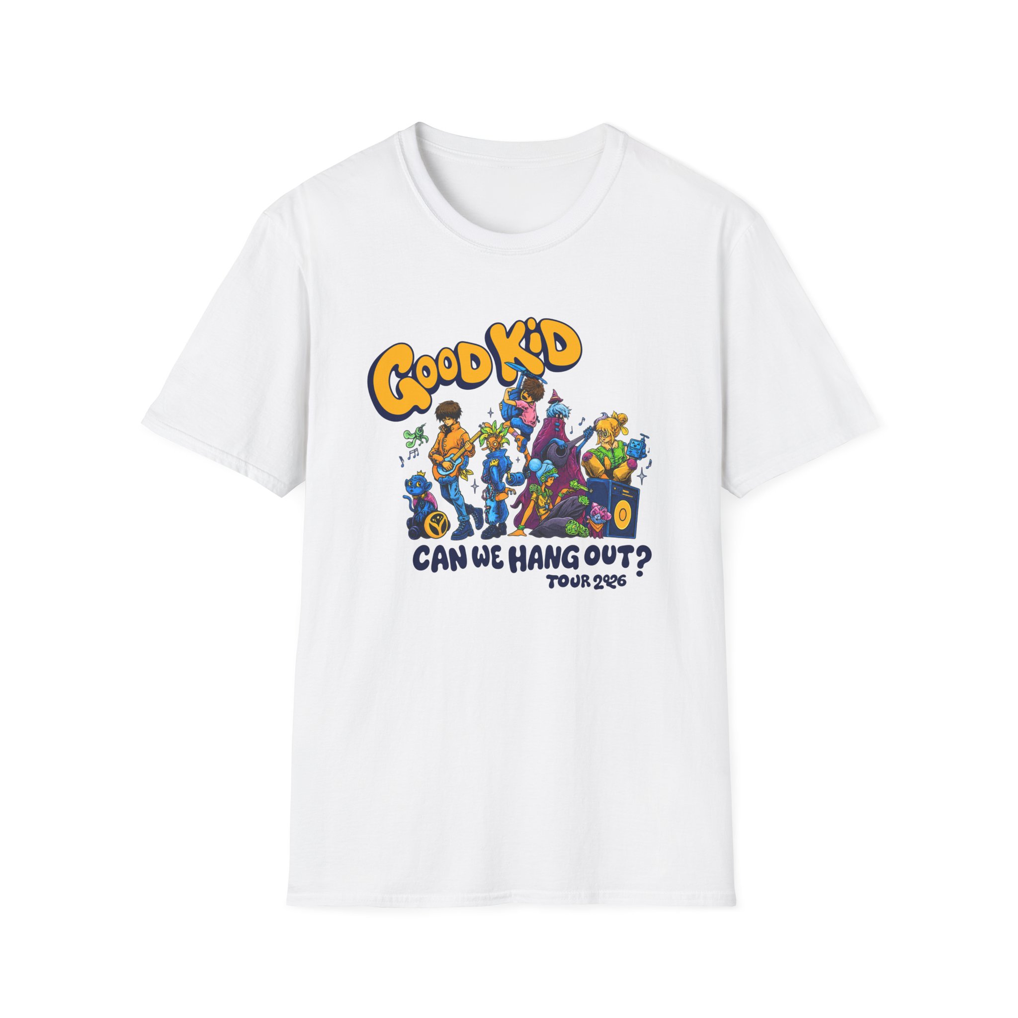 Good Kid Can We Hang Out Unisex Softstyle T-Shirt