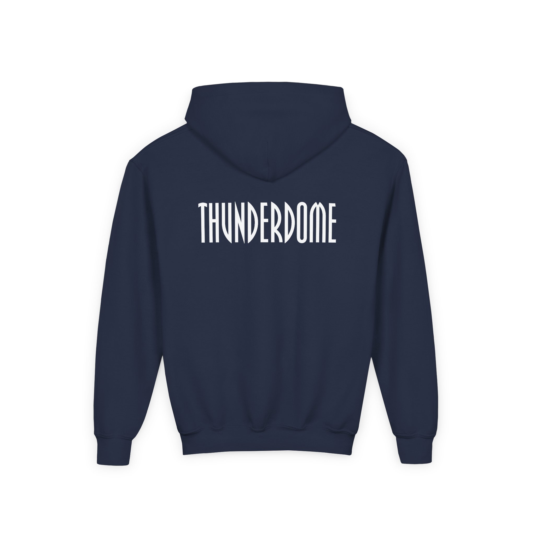 Thunderdome Monochrome Youth Heavy Blend Hooded Sweatshirt - Image 12