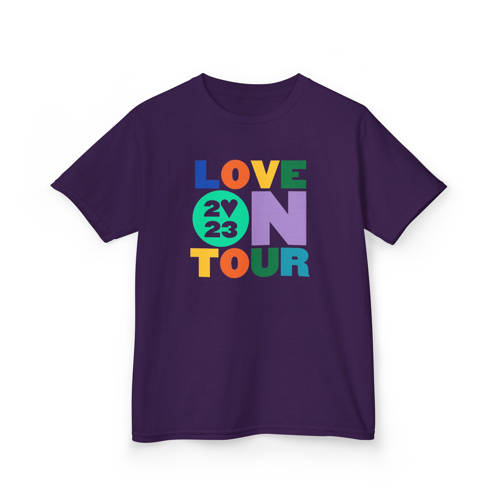 Love on Tour 2023 Kids Heavy Cotton™ Tee - Image 9