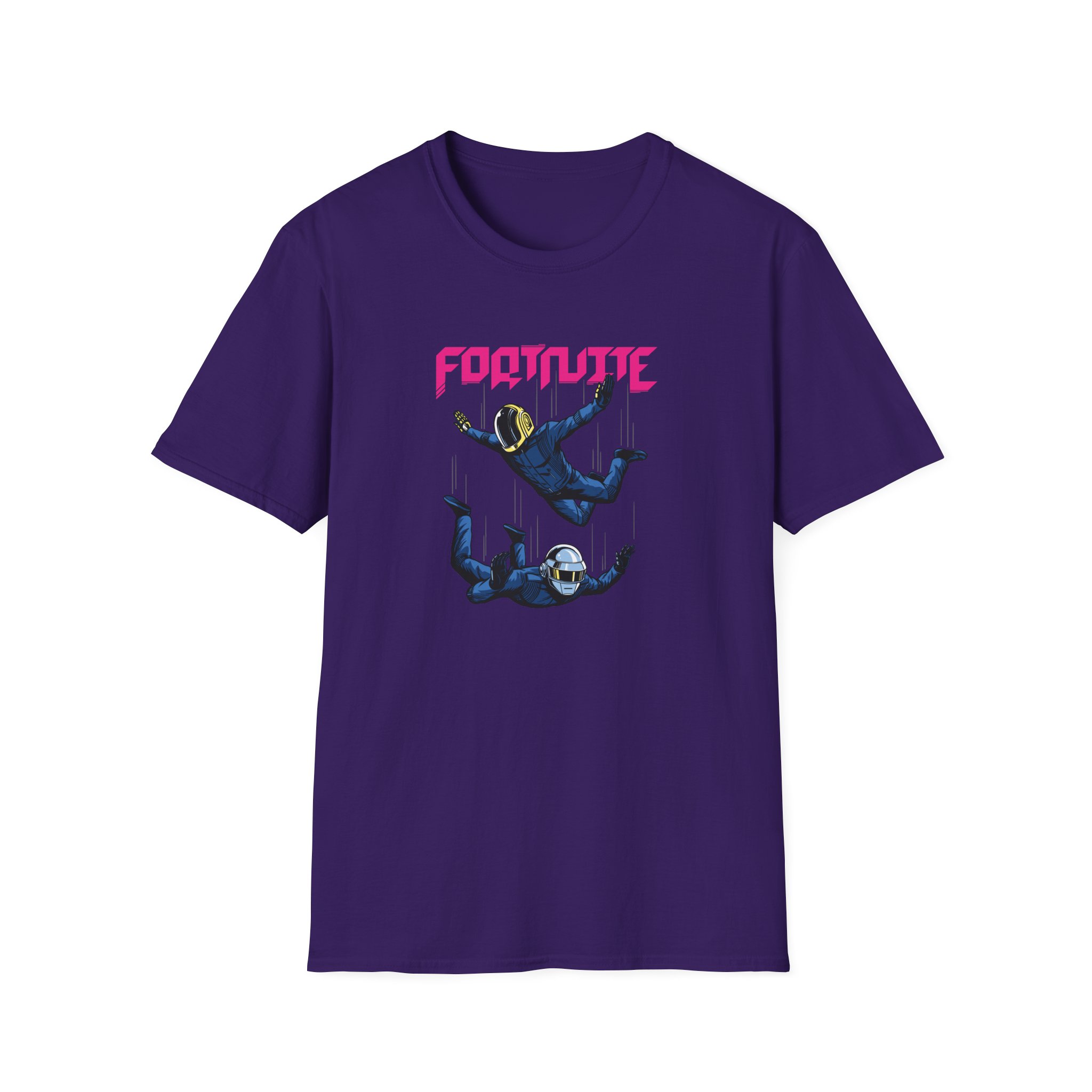 Daft Punk Fortnite X Daft Punk Unisex Softstyle T-Shirt - Image 17