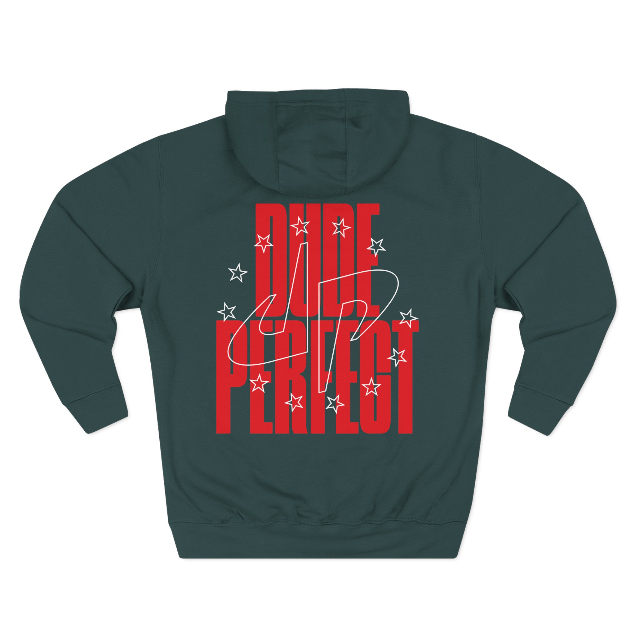 Dude Perfect All-american Three-Panel Fleece Hoodie - Image 10
