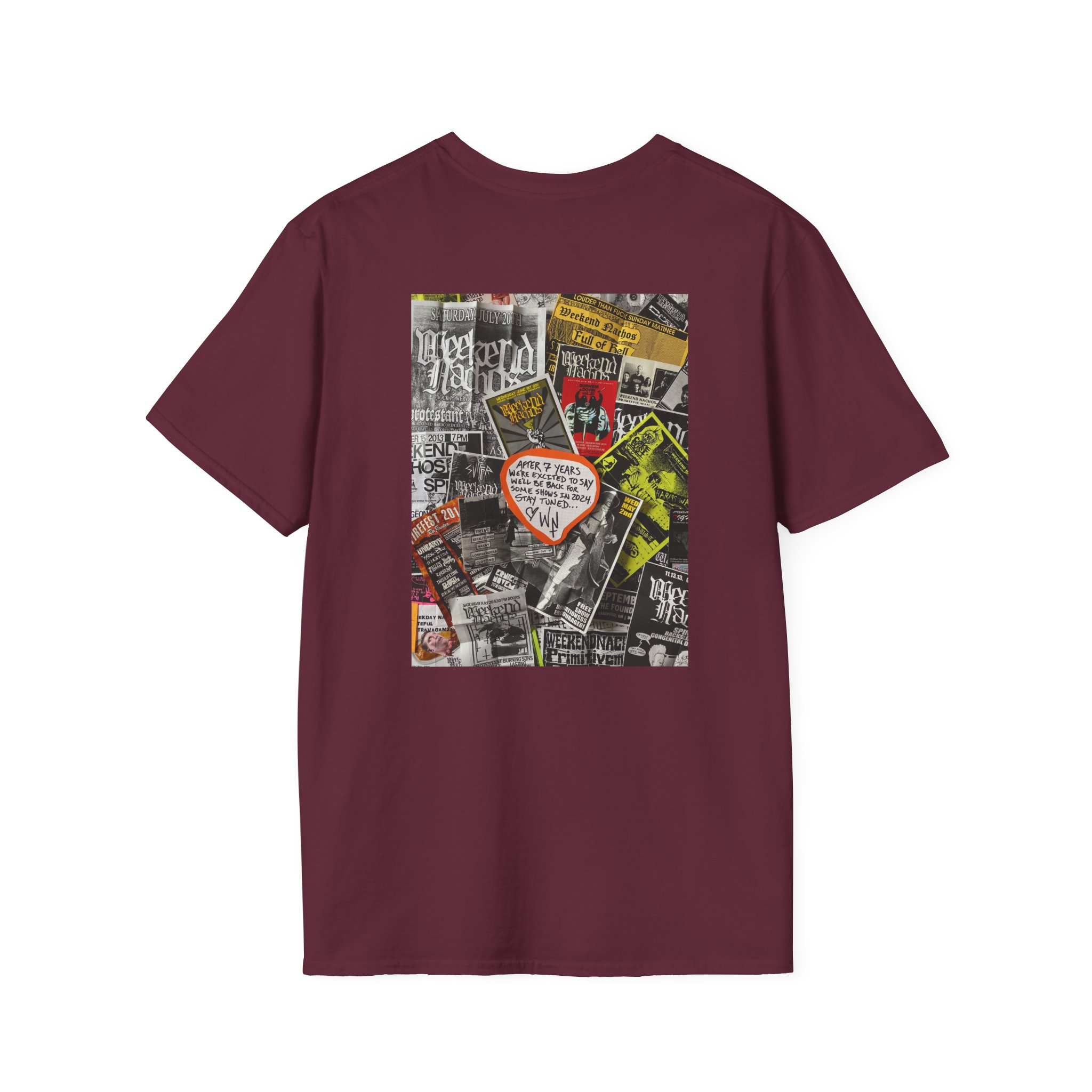 Weekend Nachos Unisex Softstyle T-Shirt - Image 4