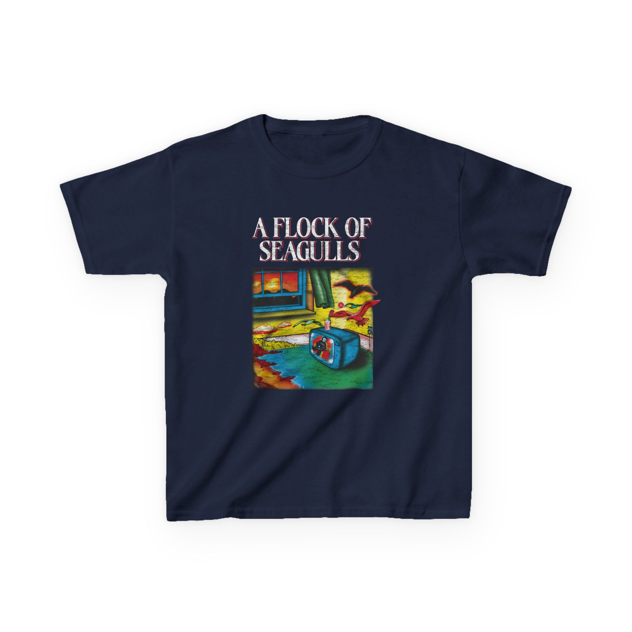 A Flock of Seagulls I Ran Tour Kids Heavy Cotton™ Tee - Image 9