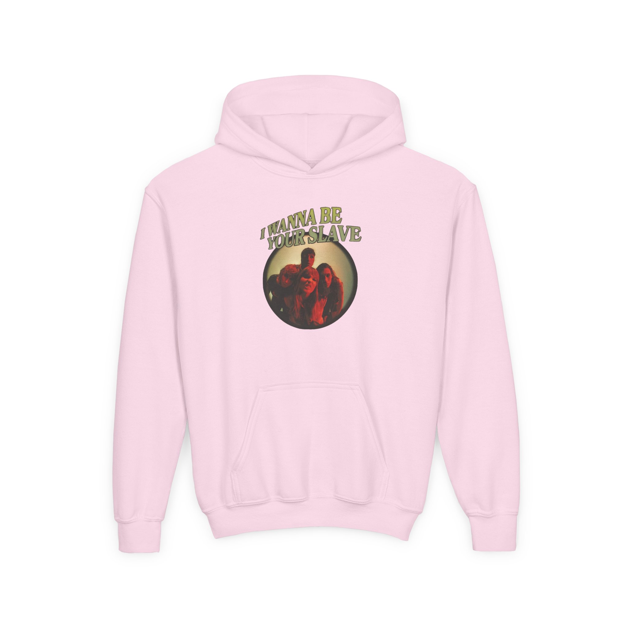 Maneskin I Wanna Be Your Slave Youth Heavy Blend Hooded Sweatshirt - Image 7