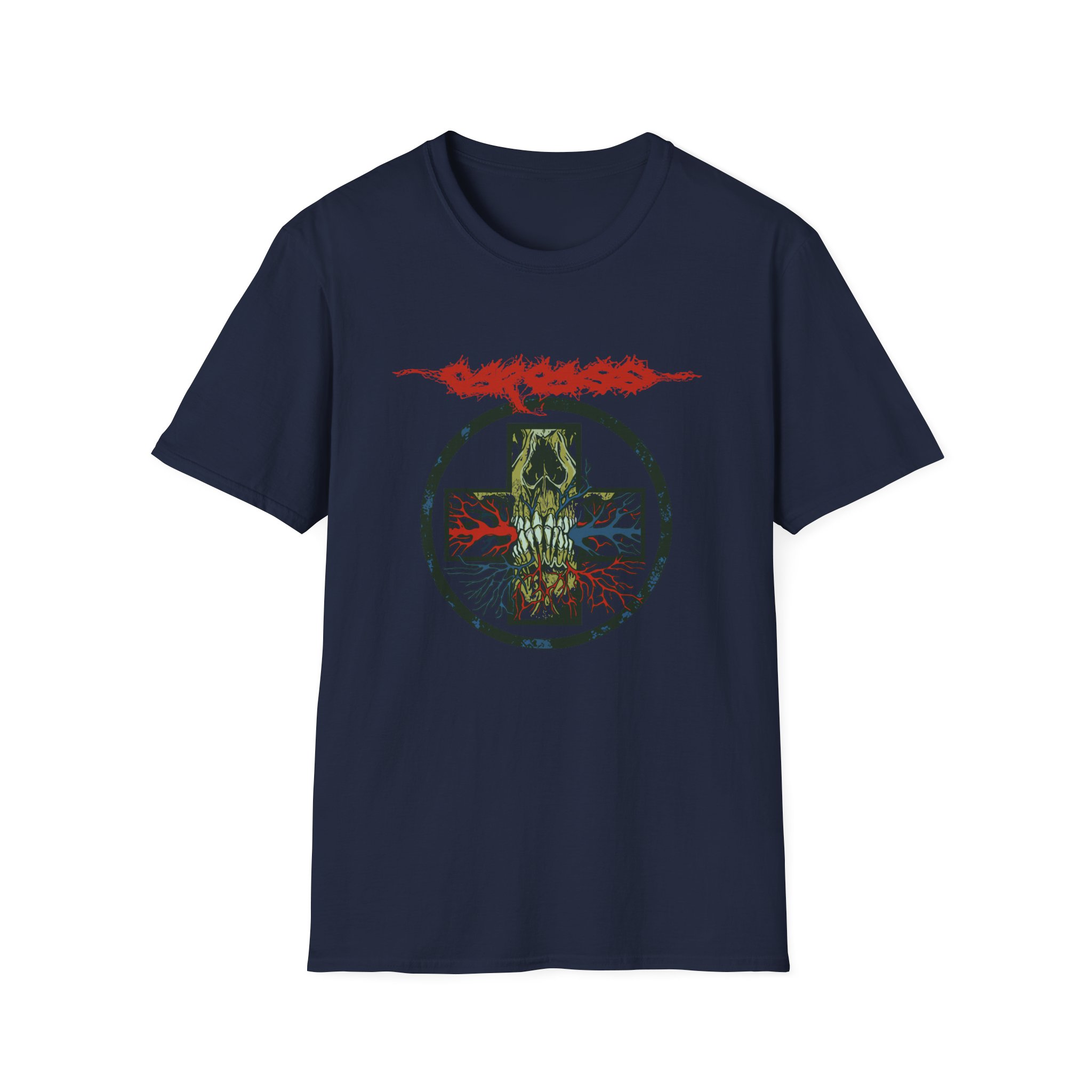 Carcass Medical Cross Tour Unisex Softstyle T-Shirt - Image 7