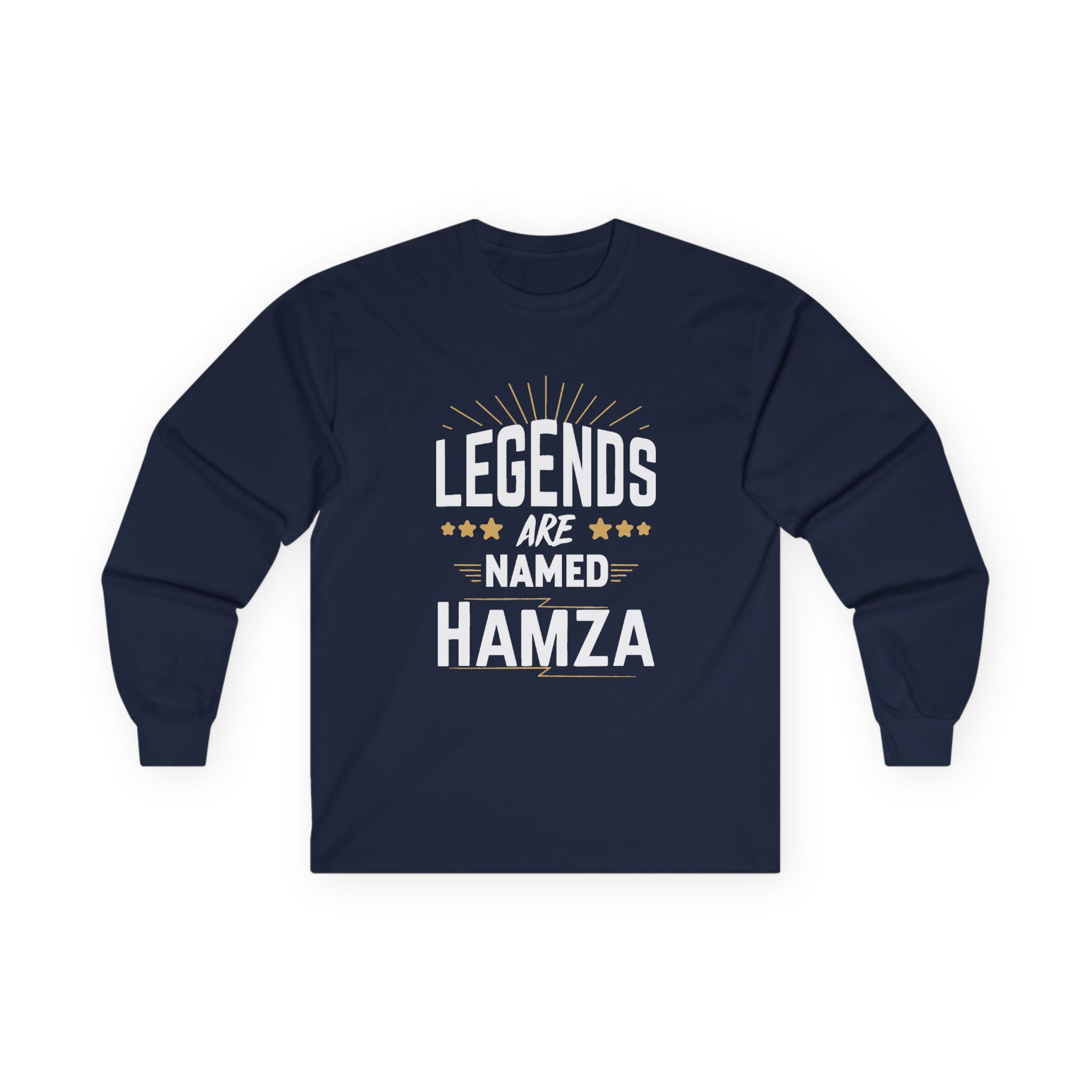 Hamza Legends Are Named Unisex Ultra Cotton Long Sleeve Tee - Image 13