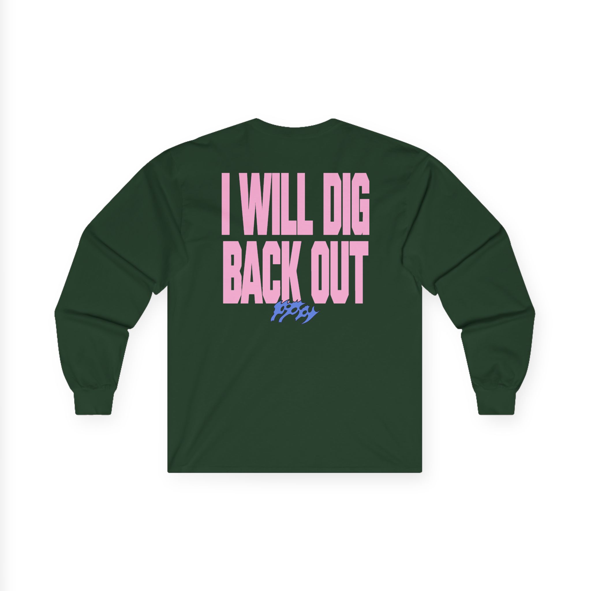 Poppy Dig Unisex Ultra Cotton Long Sleeve Tee - Image 6