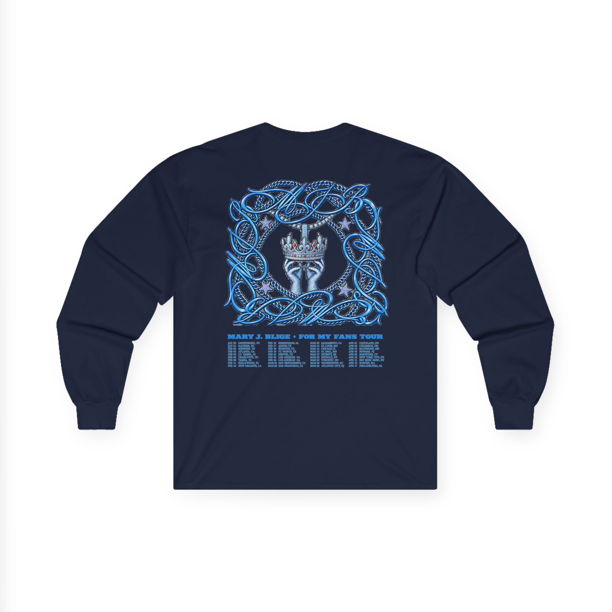 Mary J Blige Chain Unisex Ultra Cotton Long Sleeve Tee - Image 14
