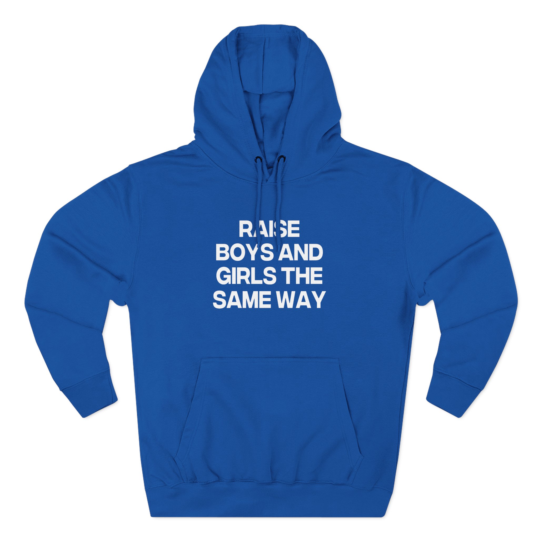 Jenny Holzer Raise the Same Way Three-Panel Fleece Hoodie - Image 9